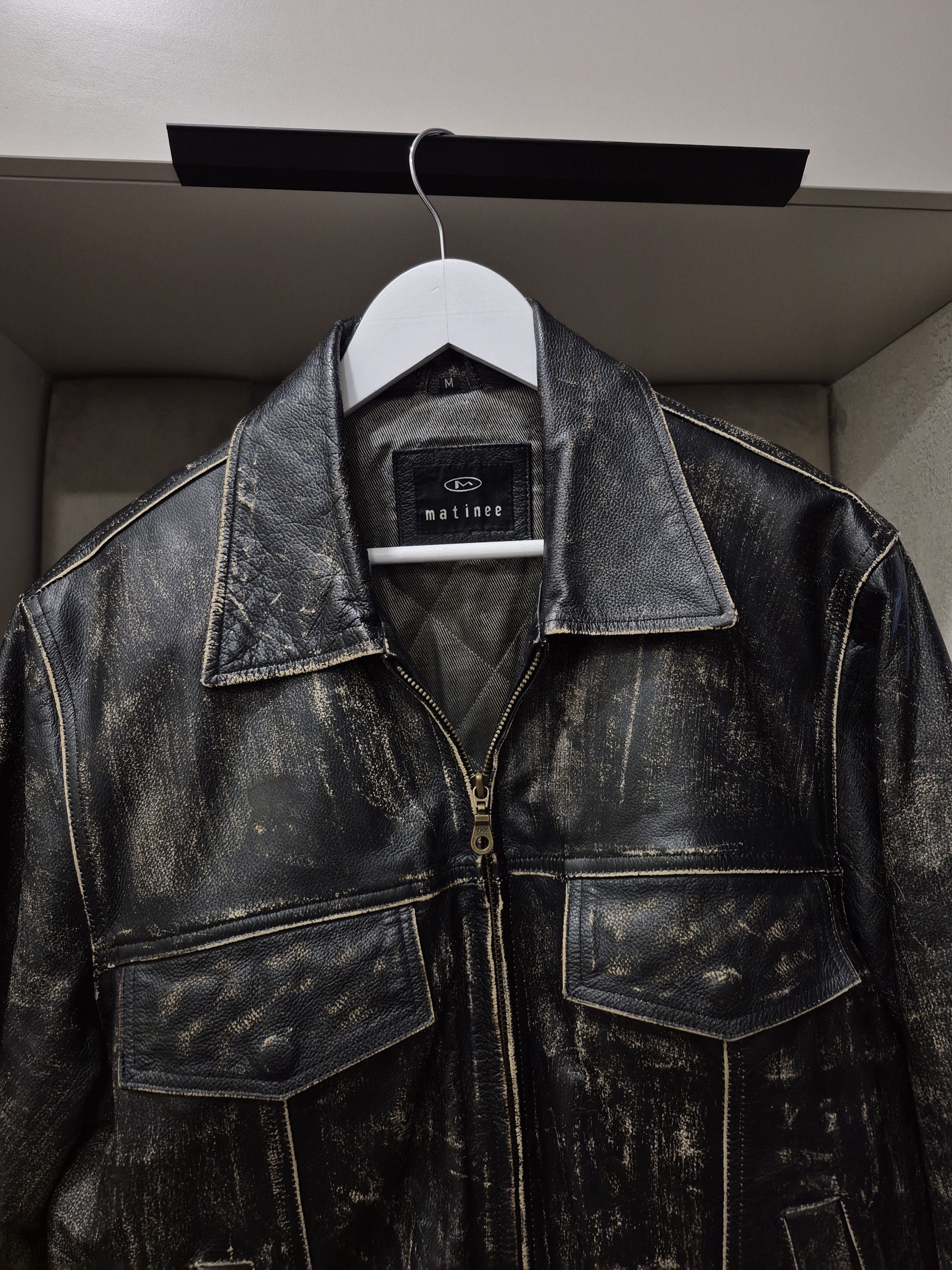 Vintage Matinee vintage japan style leather men jacket Size US M / EU 48-50 / 2 - 3 Thumbnail