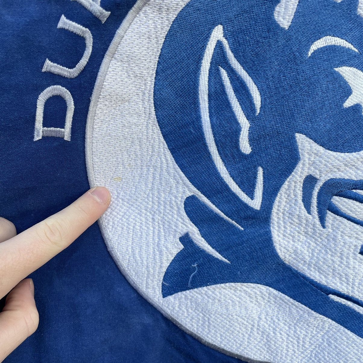 Japanese Brand × Vintage Vintage 90’s Blue Devils University Bomber Size US XL / EU 56 / 4 - 17 Thumbnail