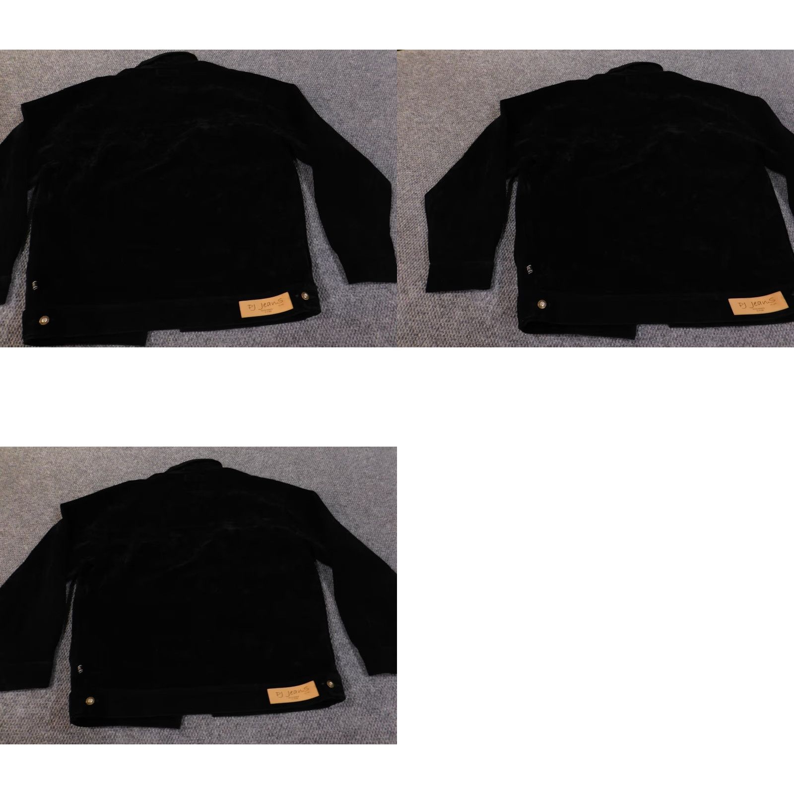 Etro PJ MARK Jacket XL Black Suede Bomber Jacket Vintage Classic Hip-Hop Mens Modern Casual/Lined Polyester Zip Mid-Length Velour Size US XL / EU 56 / 4 - 9 Thumbnail