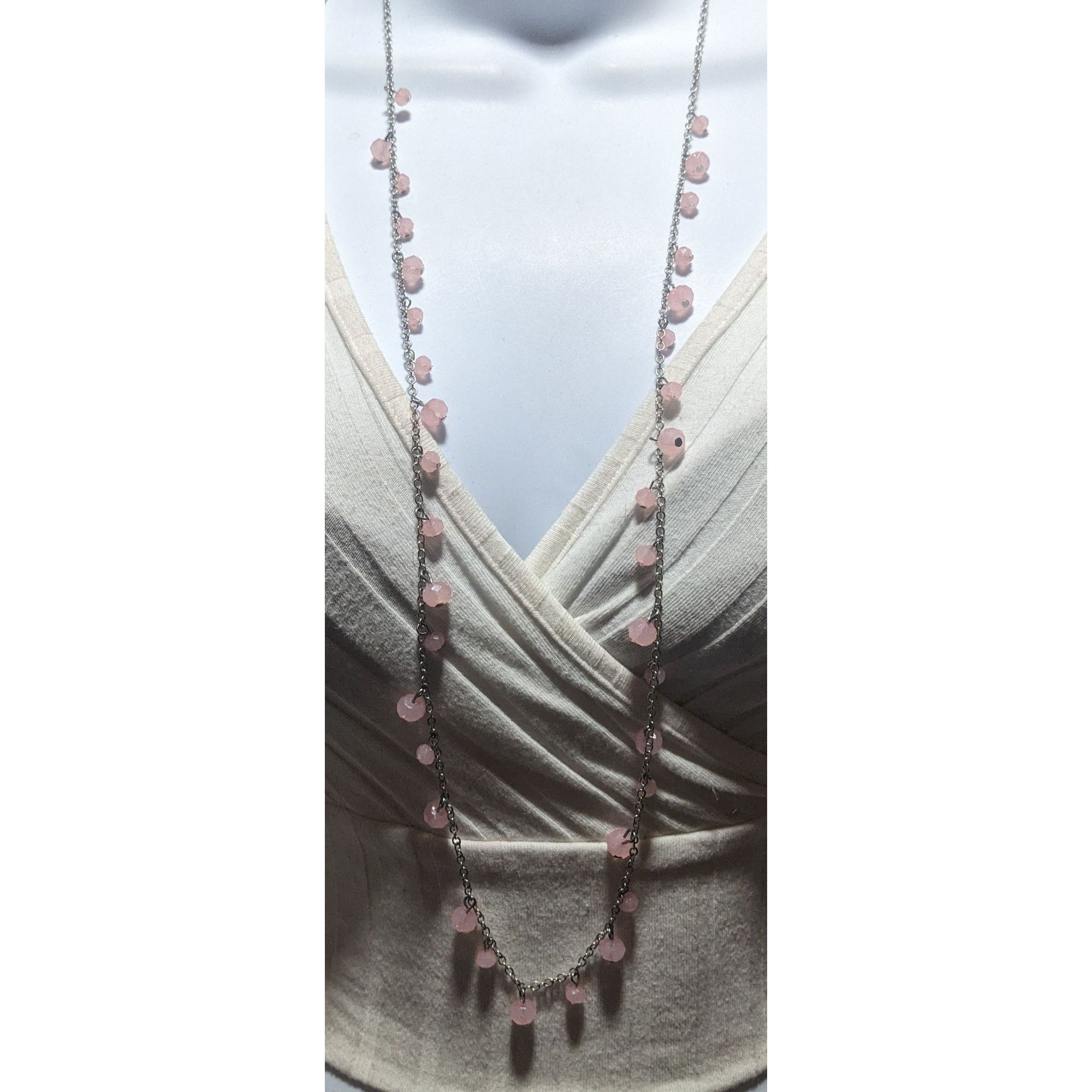 Other Charming Charlie Pink And Silver Necklace Size ONE SIZE - 6 Thumbnail