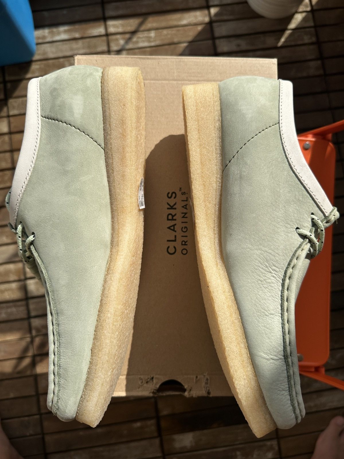 Clarks Clarks Wallabee Mint Color 44/11US Size US 11 / EU 44 - 5 Thumbnail