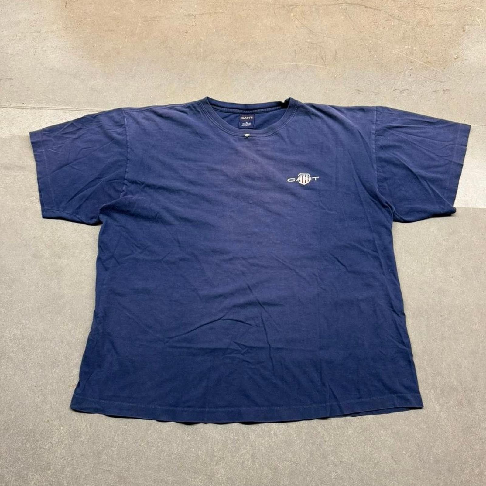 Gant 90s "Gant American Yacht Club" Faded Single Stitch T-shirt Size US XL / EU 56 / 4 - 1 Thumbnail