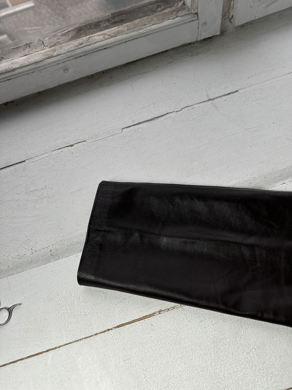 Leather 🚨Vintage leather pants motorcycles BROWN LUXURY Y2K Size 32" / US 10 / IT 46 - 13 Thumbnail