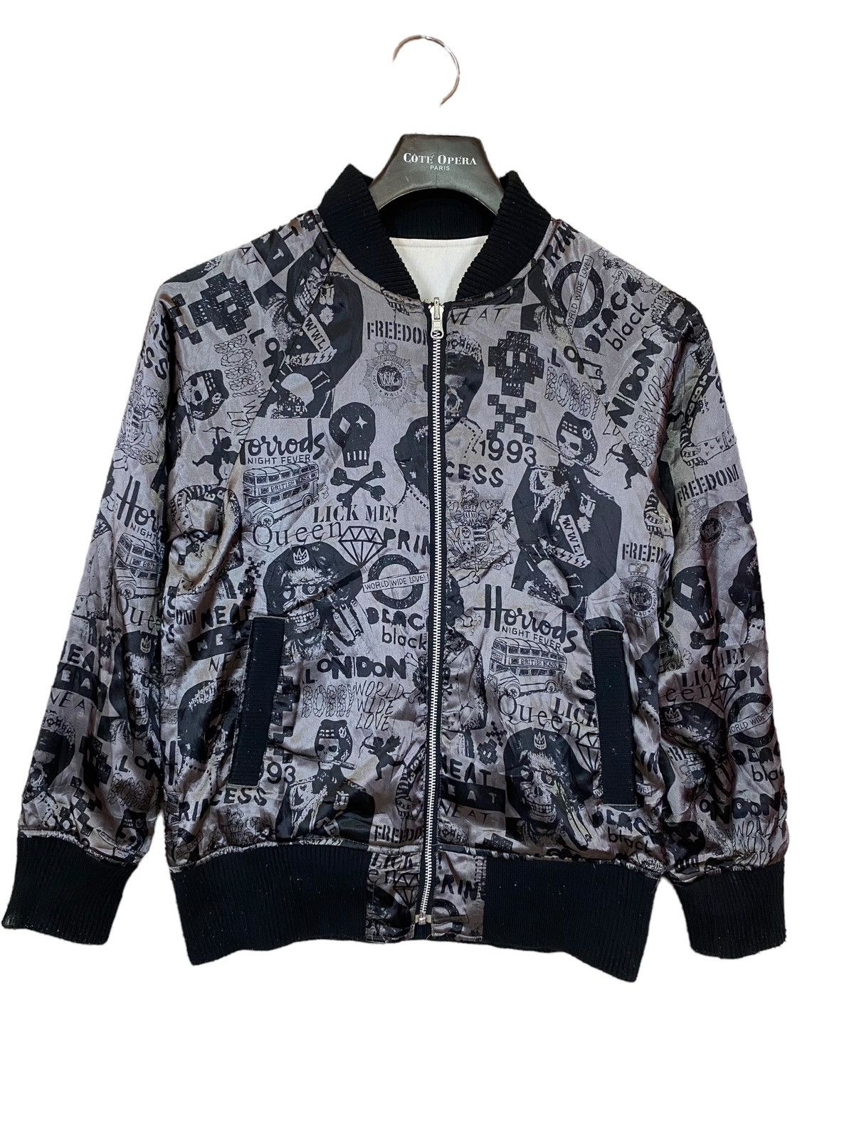 If Six Was Nine × Japanese Brand × Seditionaries World wide love bomber jacket fullprint reversible Size US S / EU 44-46 / 1 - 6 Thumbnail