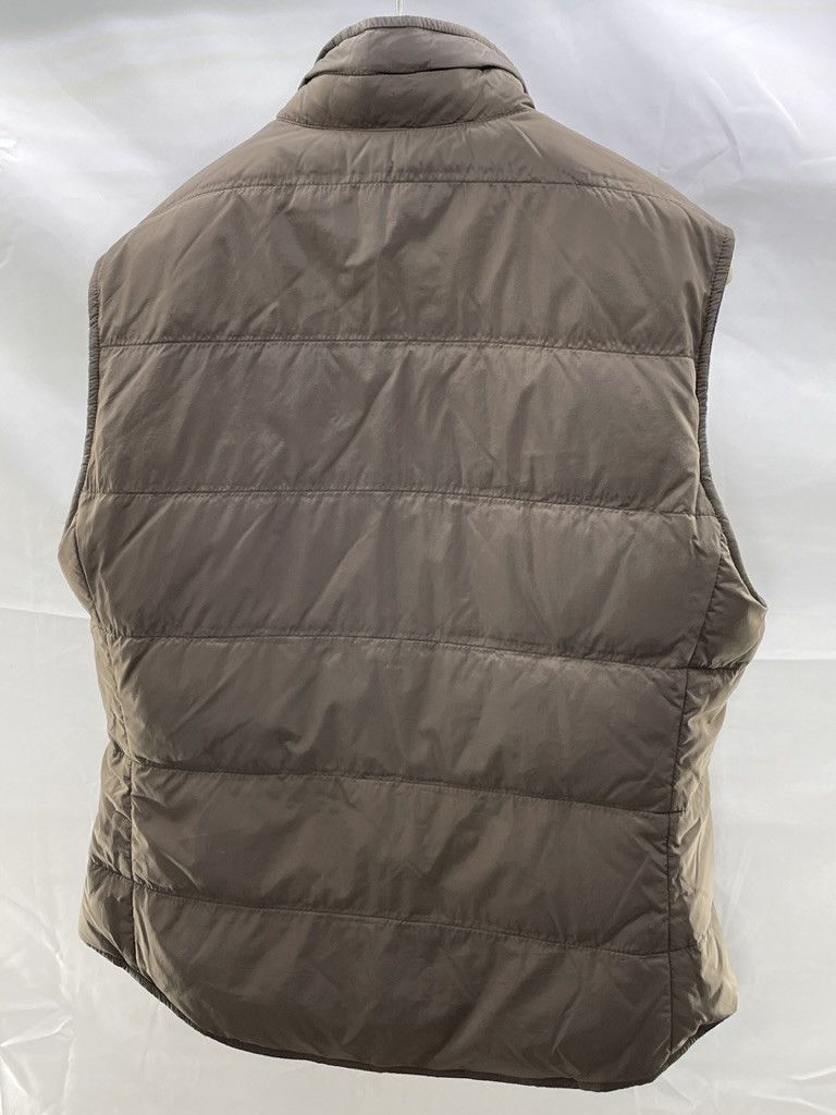 Brunello Cucinelli BRUNELLO CUCINELLI Linen Wool Silk Down Reversible Vest Size US M / EU 48-50 / 2 - 6 Thumbnail