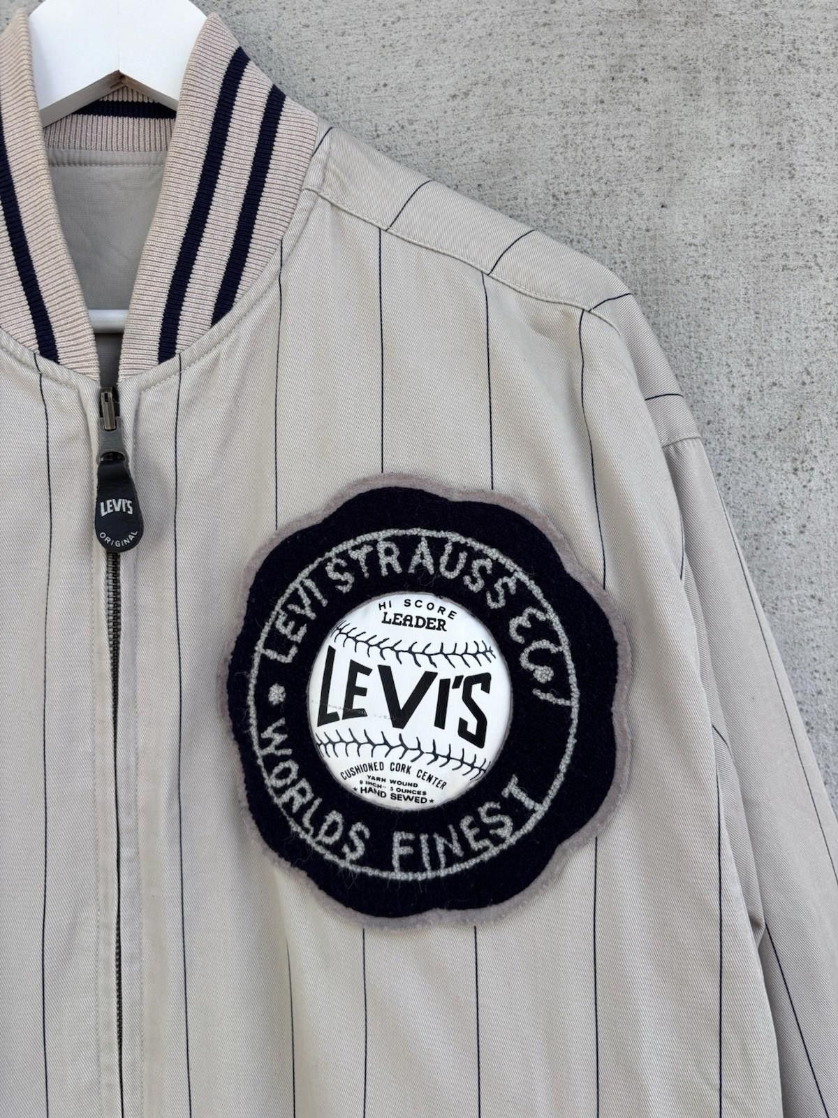 Levi's Vintage Levi’s Reversible Baseball Bomber Jacket Mens Small Size US S / EU 44-46 / 1 - 5 Thumbnail