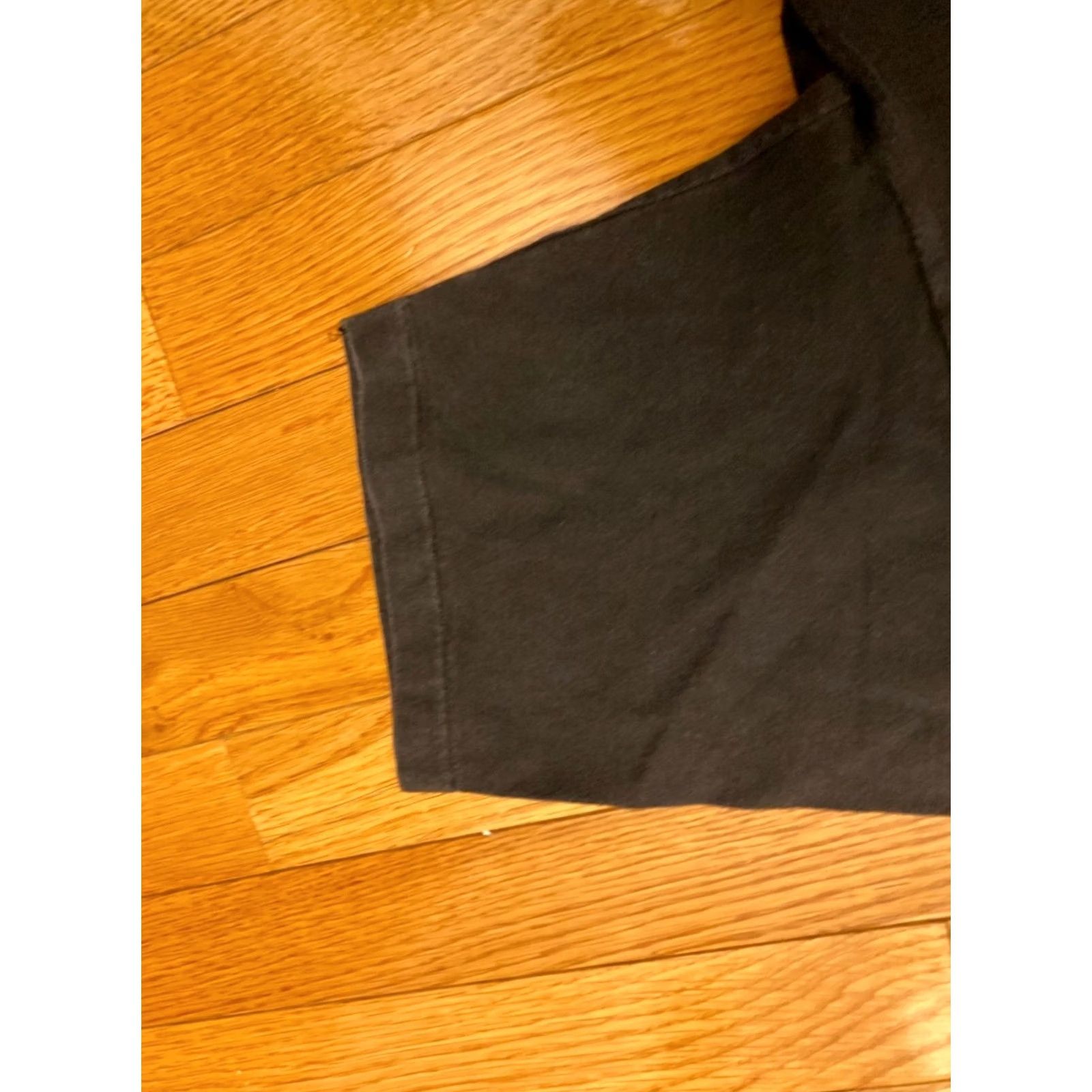 Vintage VINTAGE Oneita Wolf Santa Fe Black T Shirt Size L Made In USA Single Stitch Mens 1990s Graphic Tee Arts & Crafts Size US L / EU 52-54 / 3 - 4 Thumbnail