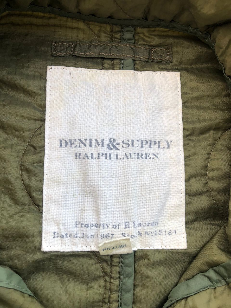 Denim & Supply Ralph Lauren Ralph Lauren Military Quilted Jacket Size US S / EU 44-46 / 1 - 3 Thumbnail