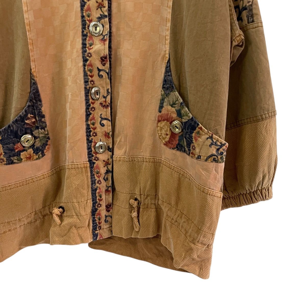 Japanese Brand Vintage Unbranded Japanese Designer Art Jacket Size US L / EU 52-54 / 3 - 3 Thumbnail