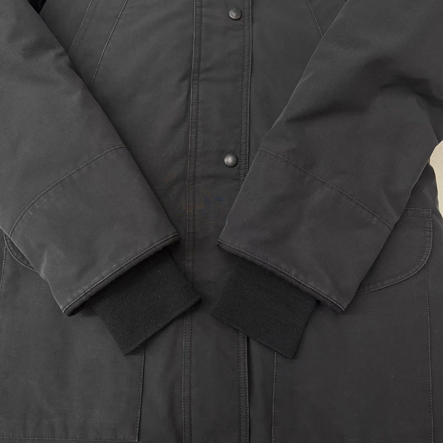 Canada Goose Canada Goose Trillium Series Black Down Jacket Q10 Size US M / EU 48-50 / 2 - 2 Thumbnail