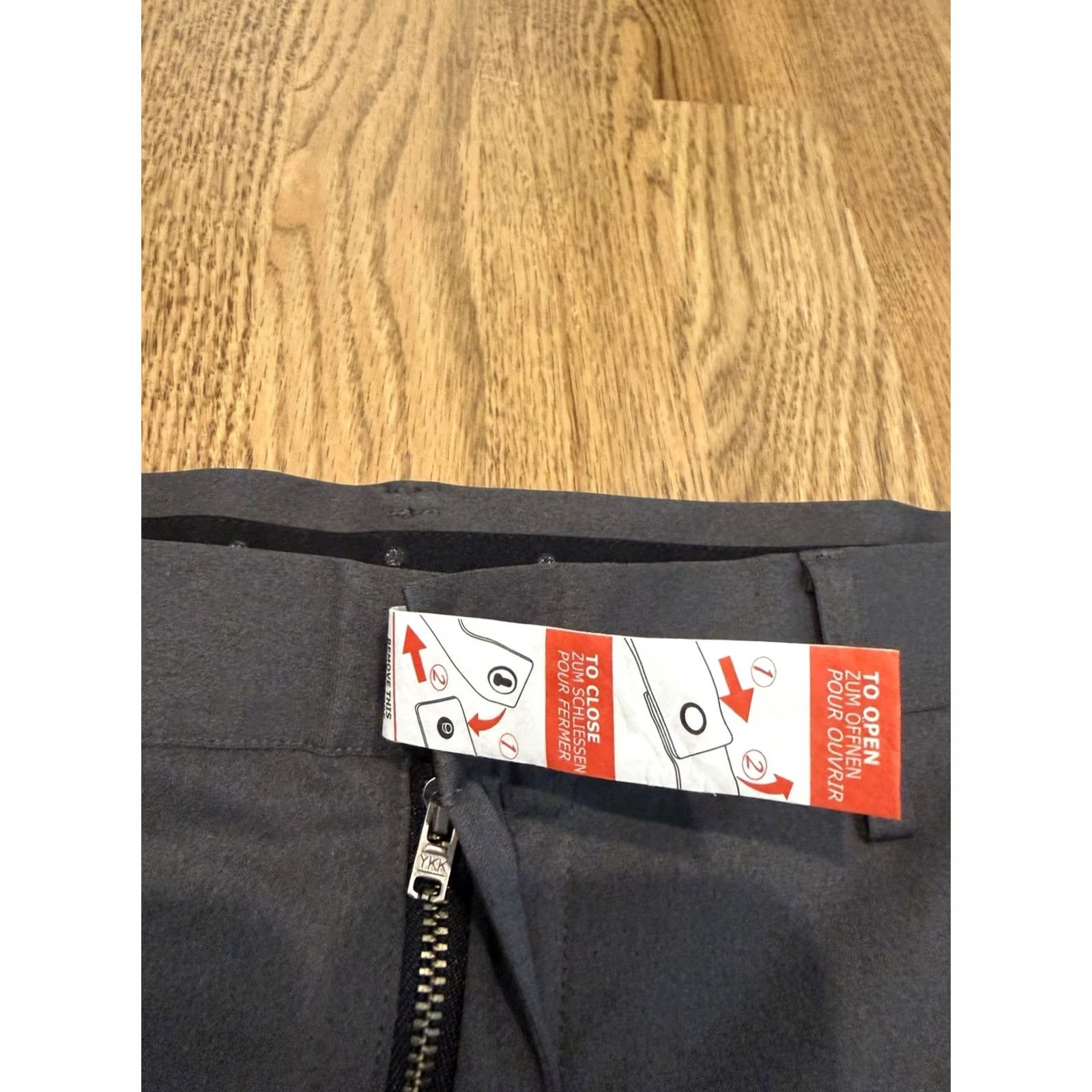 Vintage NWT Ministry Slim Fit Pants - Grey Aerozero Lightweight Stretch 30x33 Size US 30 / EU 46 - 7 Thumbnail