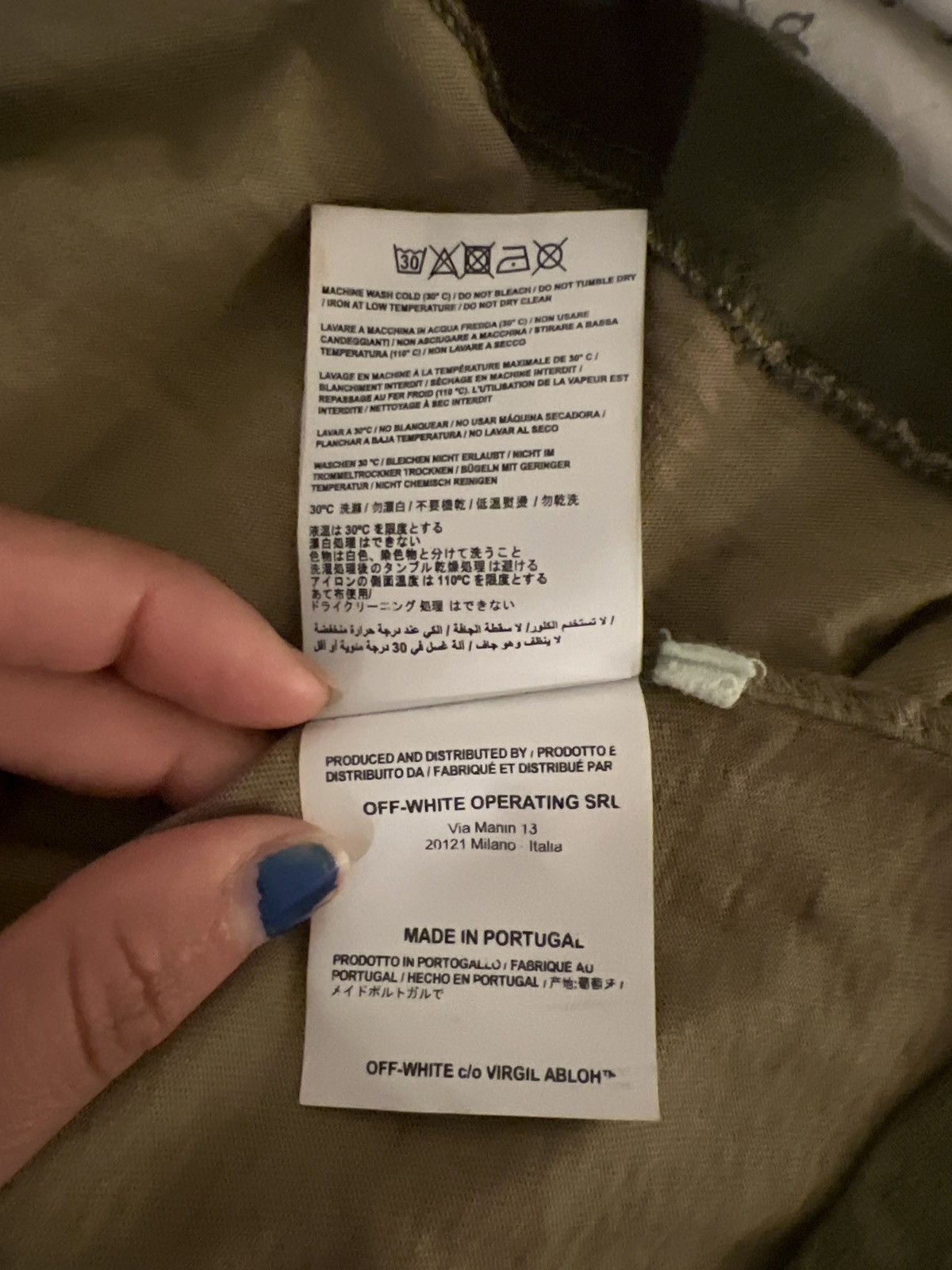 Off-White Off-White Camo Shirt Size US S / EU 44-46 / 1 - 5 Thumbnail