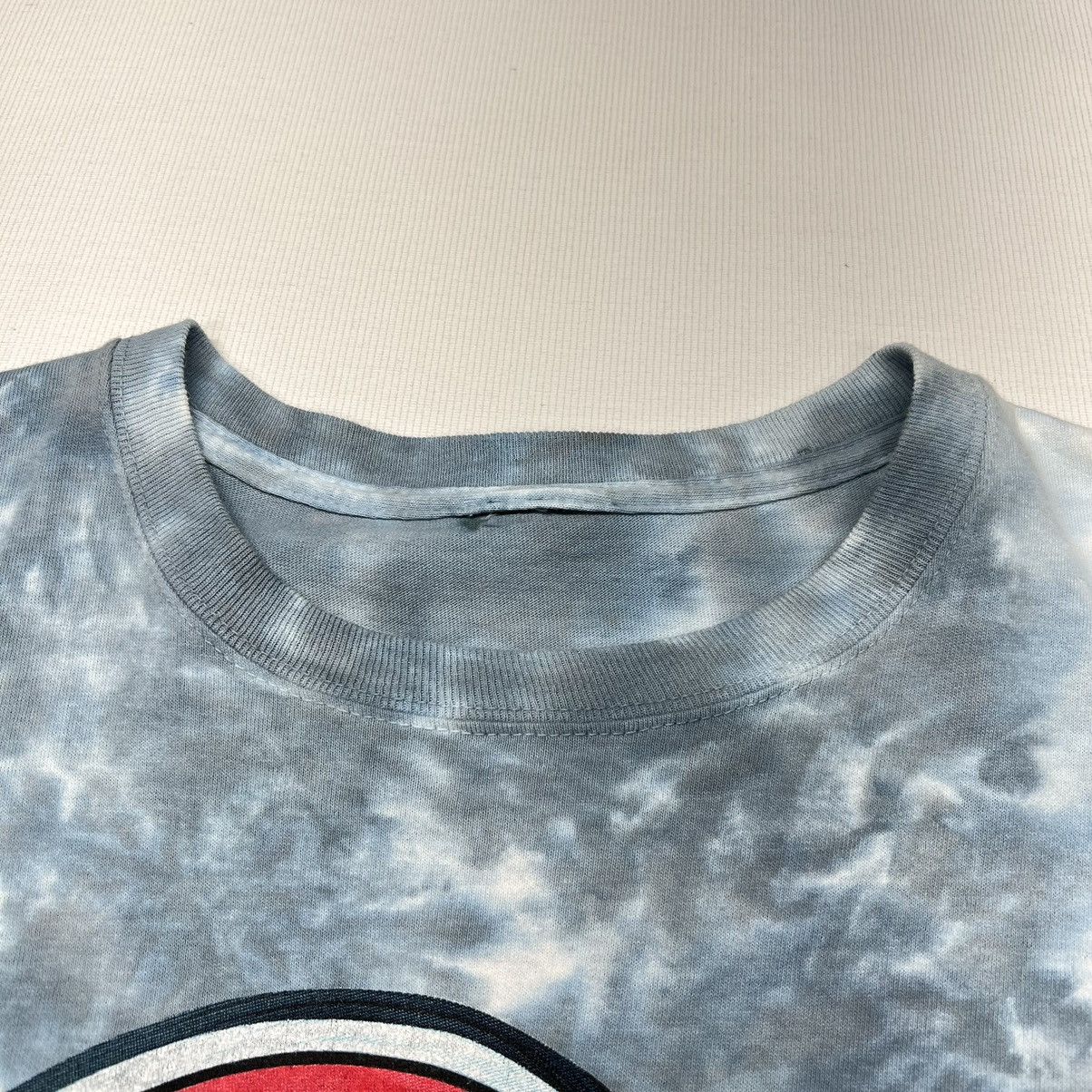 Band Tees × Grateful Dead × Vintage VTG Grateful Dead Tee Shirt Blue Melt Your Face Tye Dye GDP Size US L / EU 52-54 / 3 - 9 Thumbnail