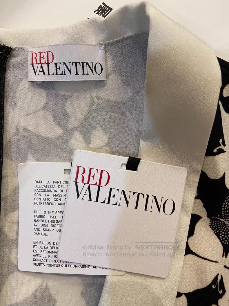 Valentino Valentino Butterfly print dress Size S / US 4 / IT 40 - 3 Thumbnail