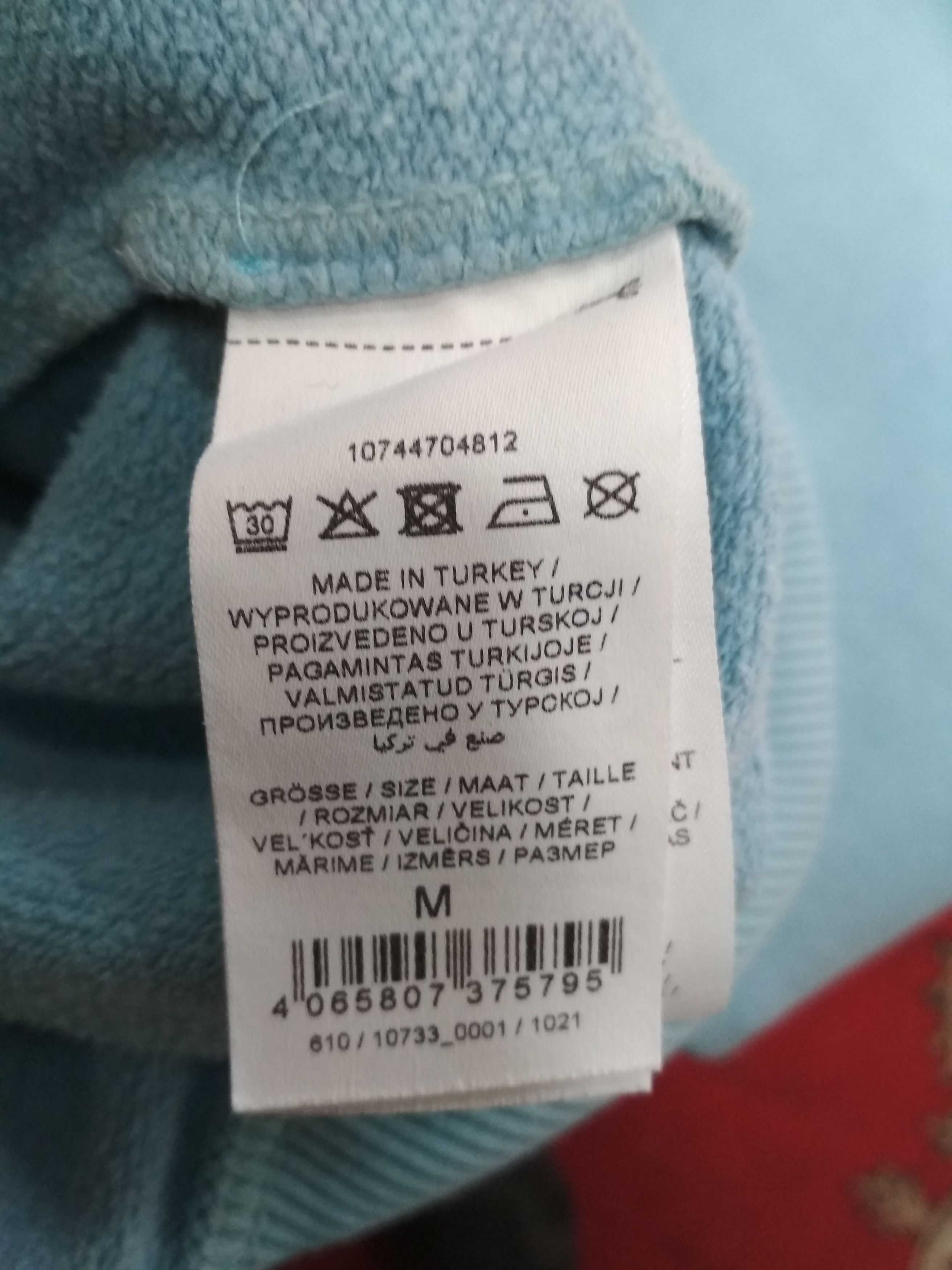 Review Review blue blouse sweatshirt big logo M Size US M / EU 48-50 / 2 - 7 Thumbnail