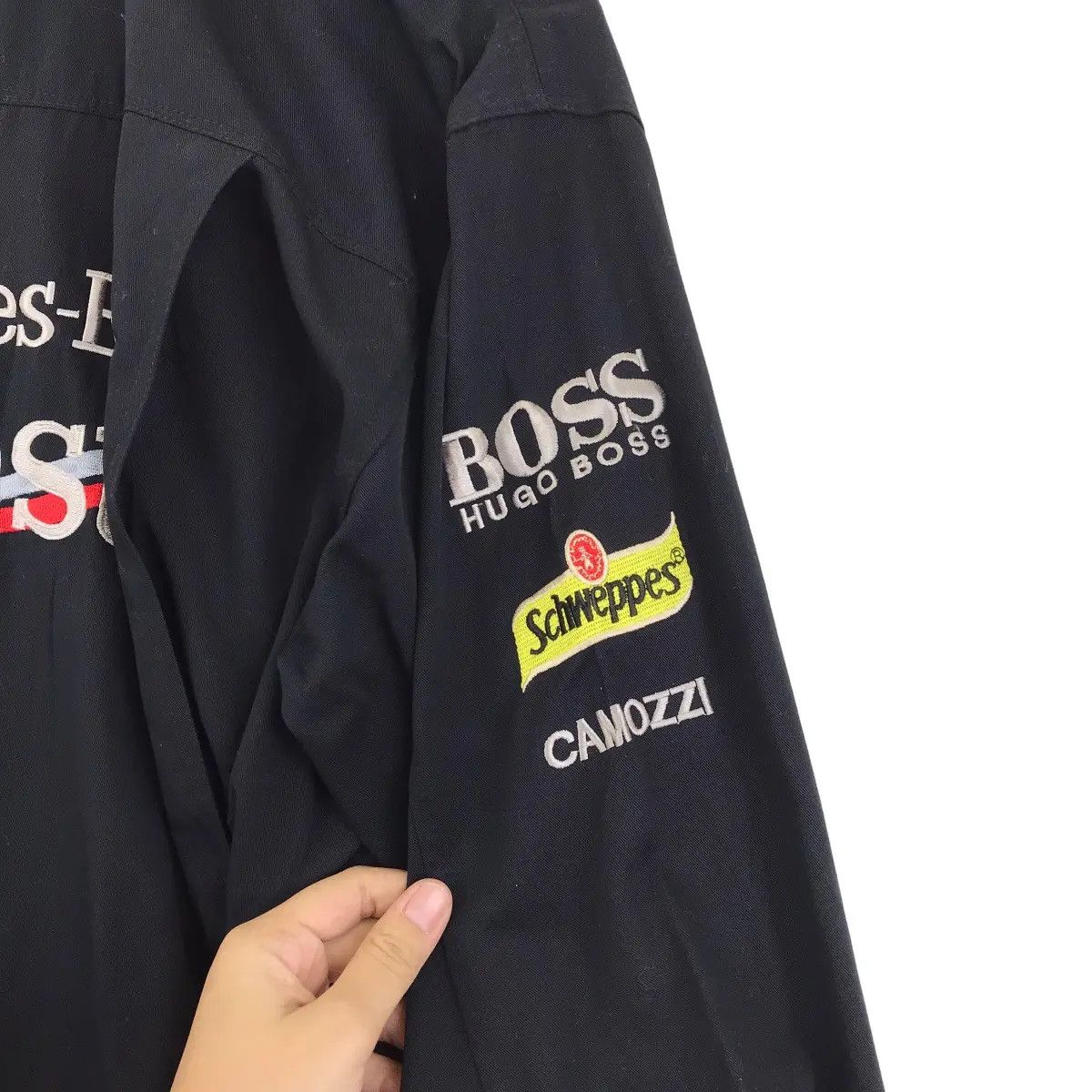 Mercedes-Benz Vintage MERCEDES BENZ MOBIL 1 WEST Racing Team Coverall Size US XXL / EU 58 / 5 - 10 Thumbnail