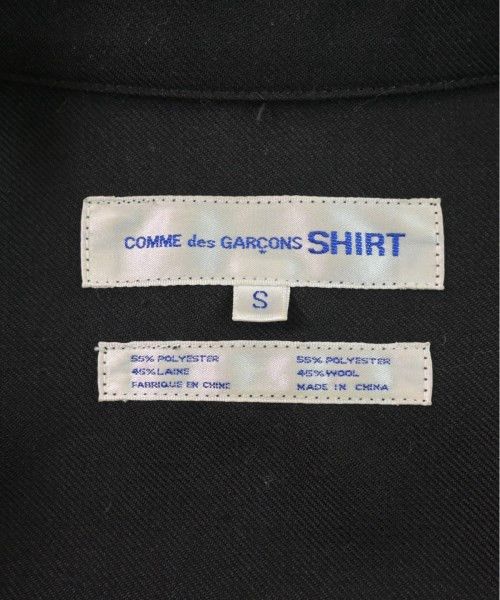 Comme des Garcons SHIRT Jacket Blouson Wool Polyester Button Up Plain Black Size US S / EU 44-46 / 1 - 6 Thumbnail