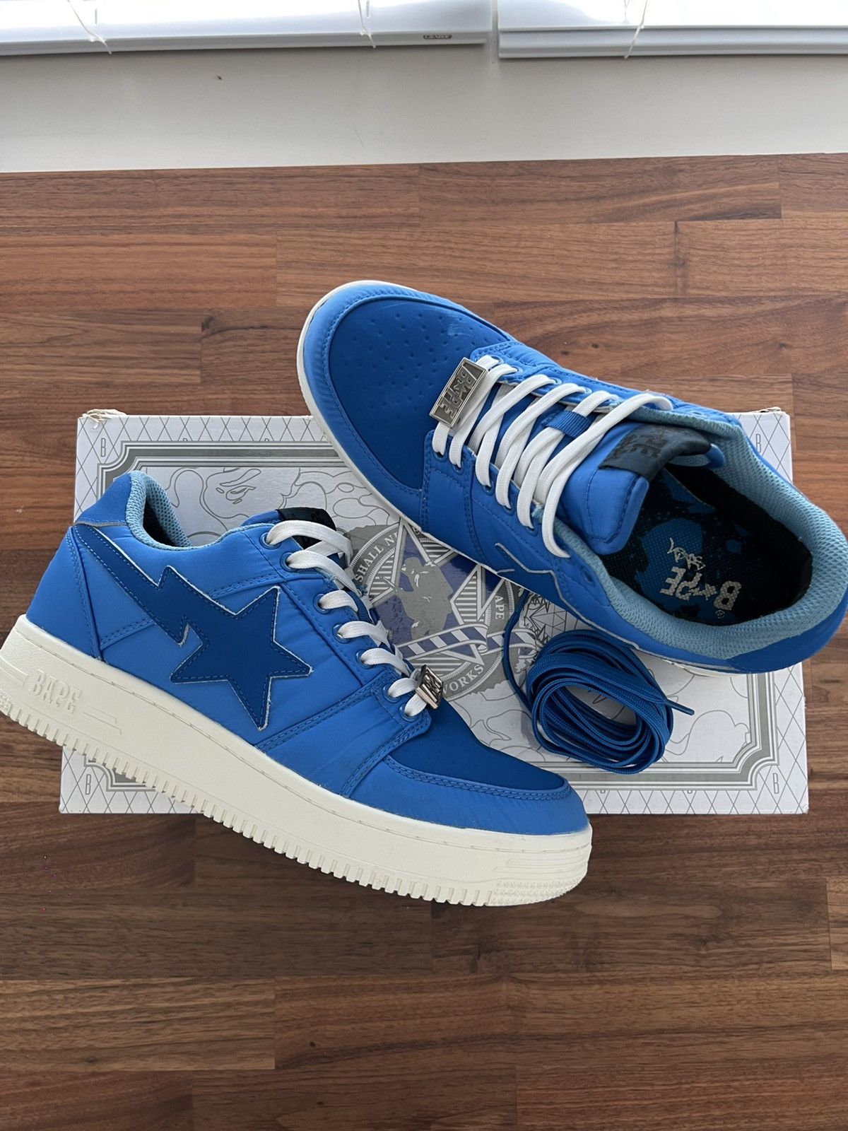 A Bathing Ape Bapesta X Stash Size 8.5 Men’s/ 10 Women’s