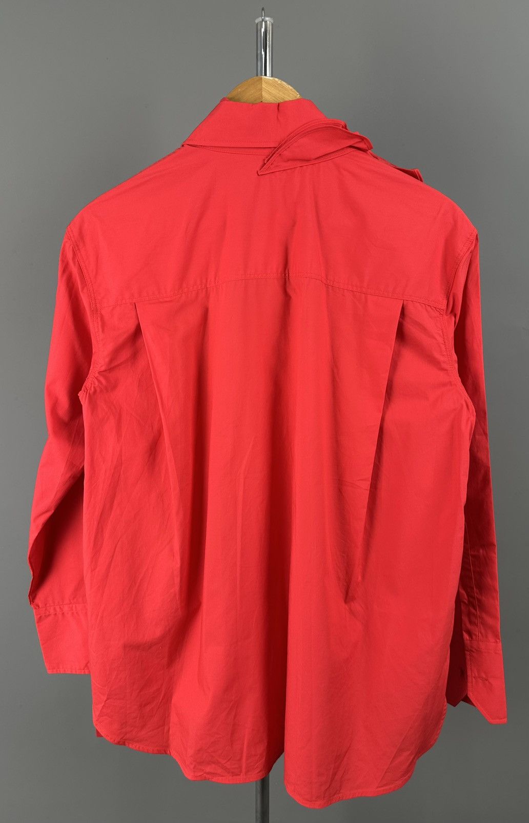Valentino Valentino - Floral Appliqué- Poplin Cotton Oversized shirt Size XS / US 0-2 / IT 36-38 - 12 Thumbnail