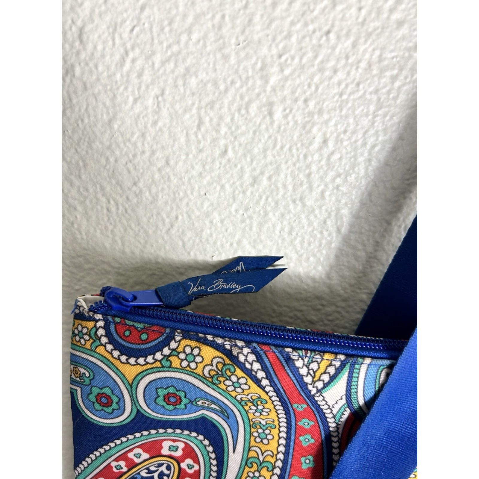 Vera Bradley Vera Bradley Color Tote Bag Marina Paisley Pattern Insulated 14.5x14x6 Multicolor Tote Unisex Adults Polyester Womens/Mens Size ONE SIZE - 7 Thumbnail