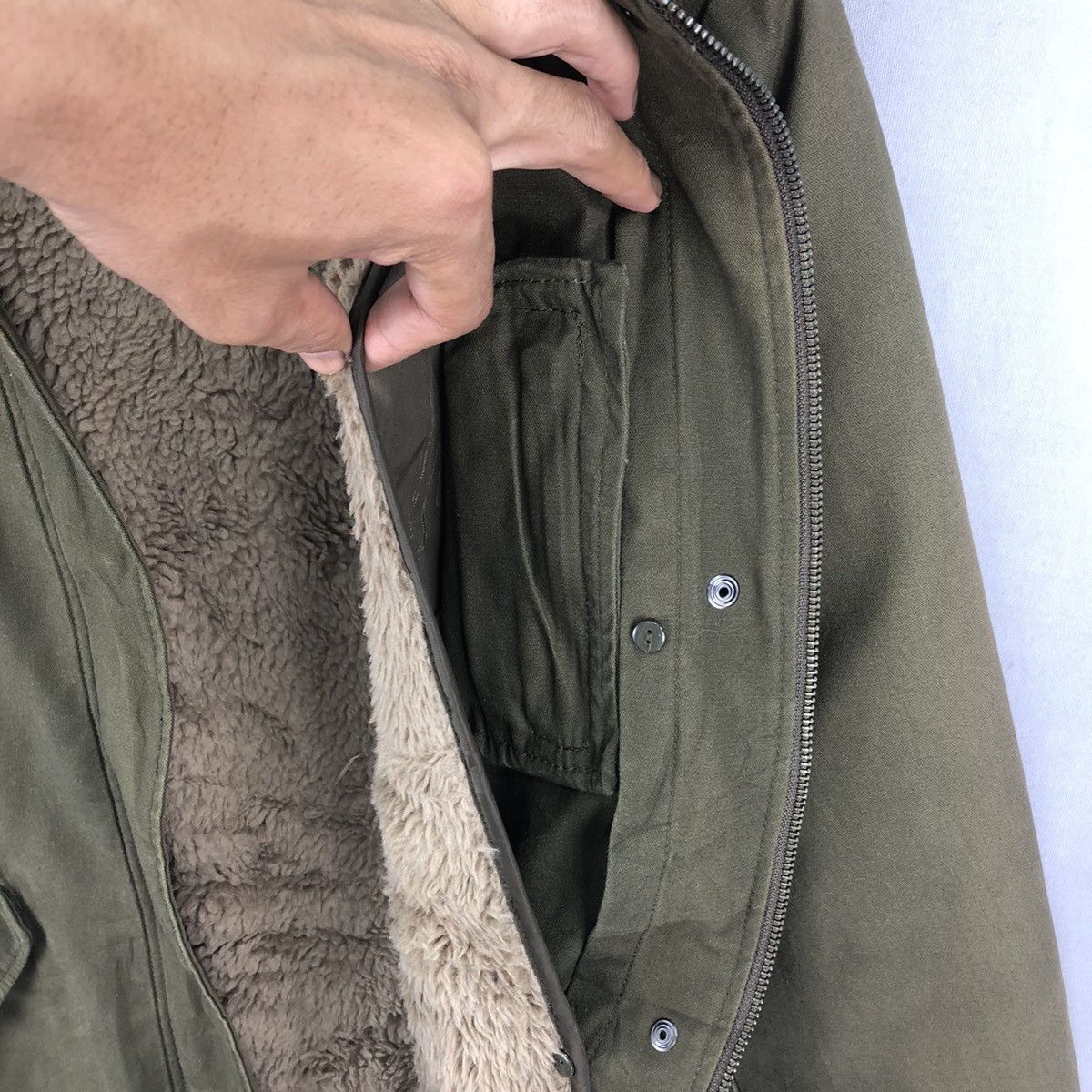 LOWRYS FARM Lowrys Farm Japan Faux Fur Sherpa Lining Jacket Size US S / EU 44-46 / 1 - 8 Thumbnail
