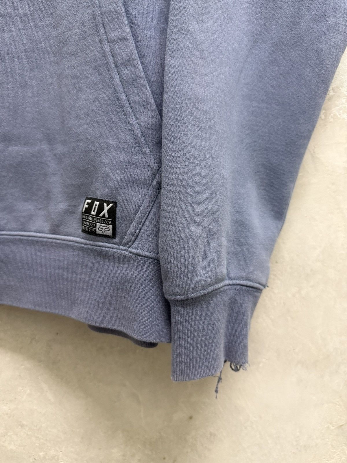 Fox Racing 2000s Thrashed Faded Fox Racing y2k Hoodie Size US M / EU 48-50 / 2 - 5 Thumbnail