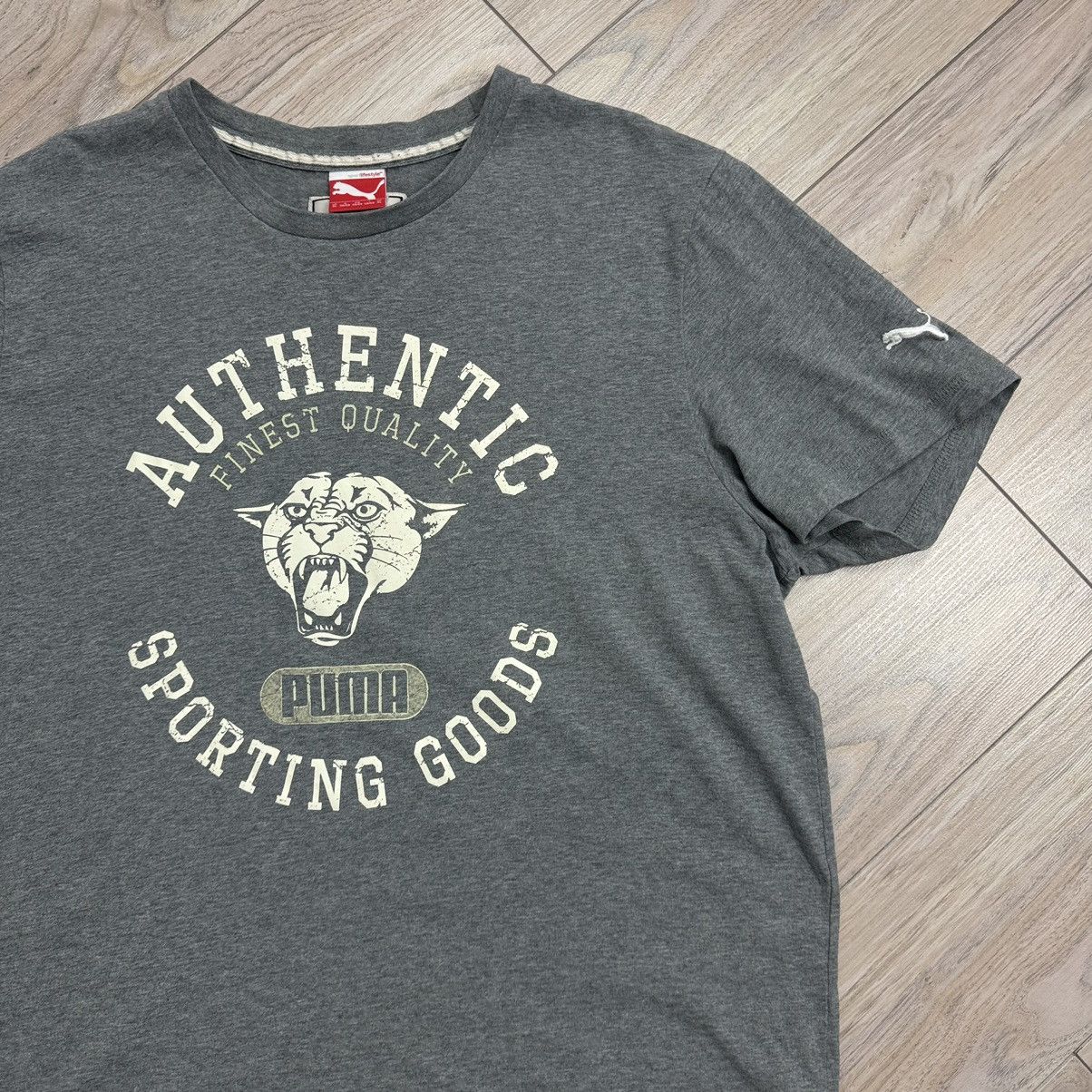 Puma Essential Puma Tiger Grey T-Shirt Authentic Size US XL / EU 56 / 4 - 6 Thumbnail