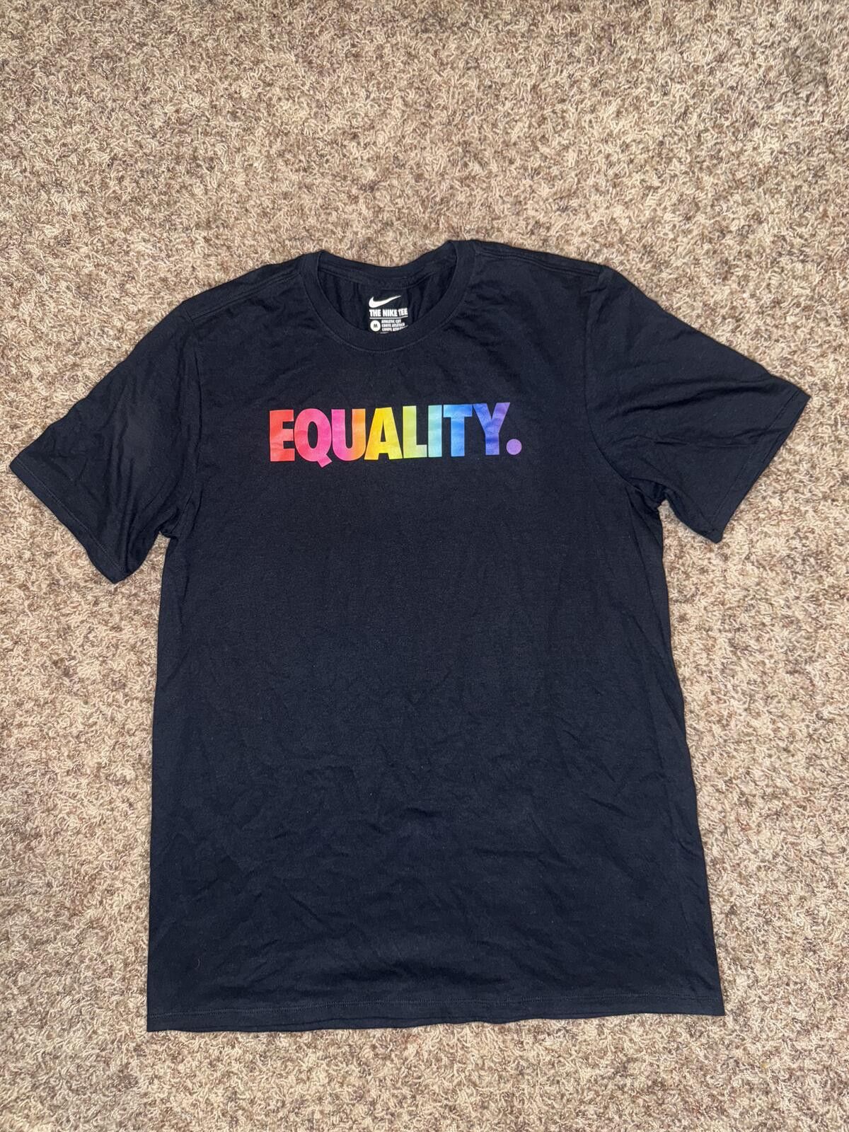 Nike The Nike Tee Men's Equality Be True Sleeve T-Shirt Size US M / EU 48-50 / 2 - 1 Thumbnail