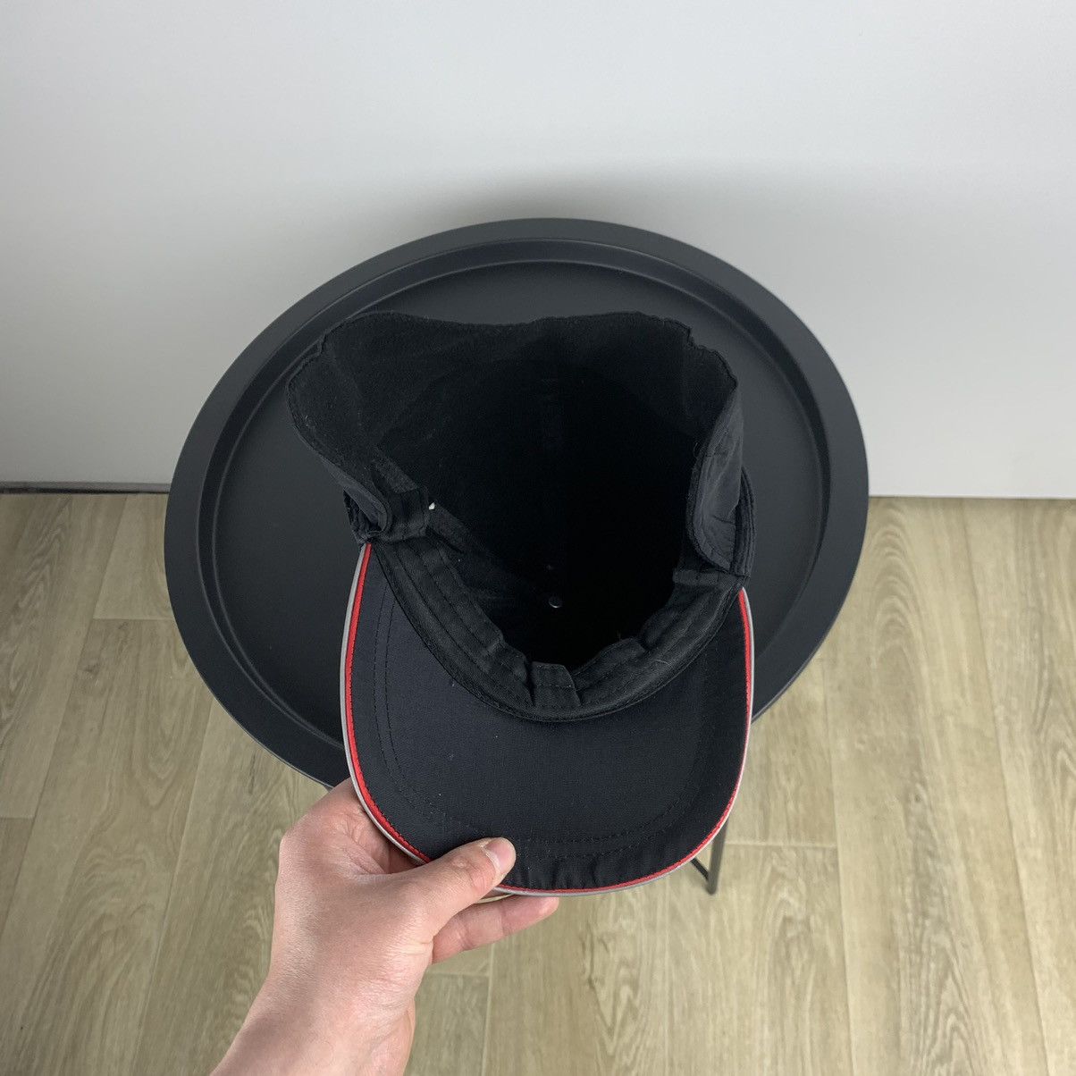 Vintage Toyota Black Nylon Racing Cap Hat Men’s One Size Y2K Size ONE SIZE - 8 Thumbnail
