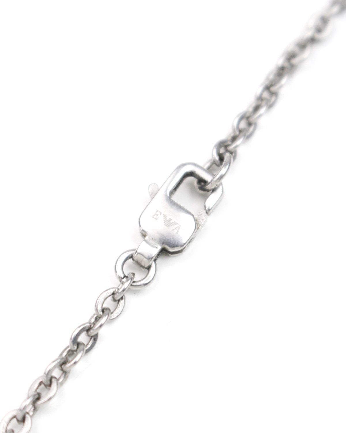 Armani 2000S EMPORIO ARMANI – DOG TAG “A” PENDANT NECKLACE Size ONE SIZE - 5 Thumbnail