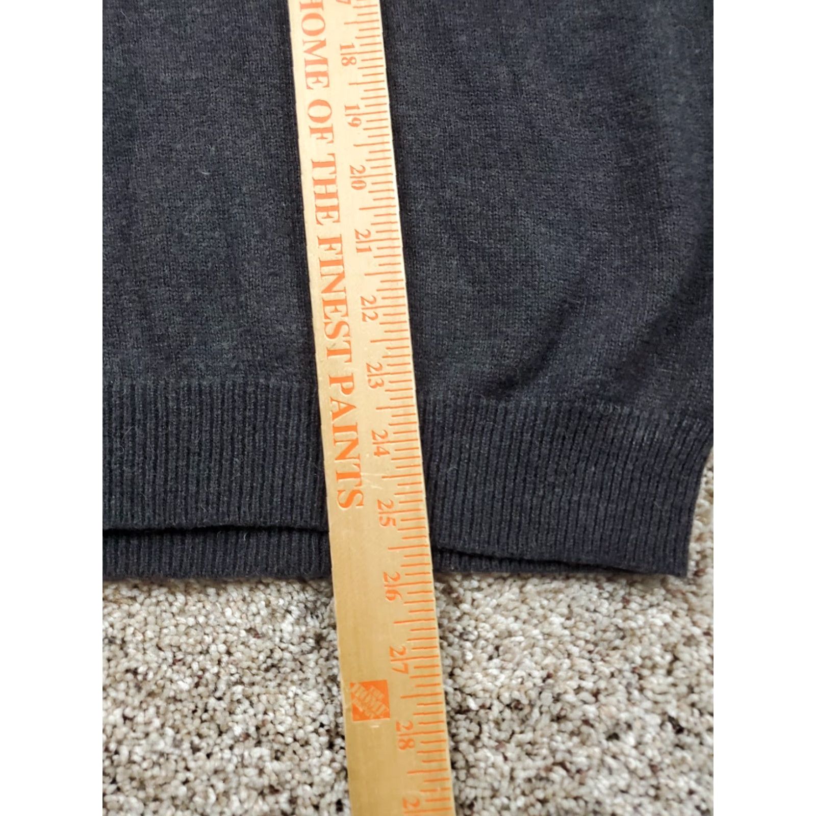 Vince Vince Sweater Mens Small Black Wool Camel Hair Blend Round Neck Pullover Size US S / EU 44-46 / 1 - 7 Thumbnail