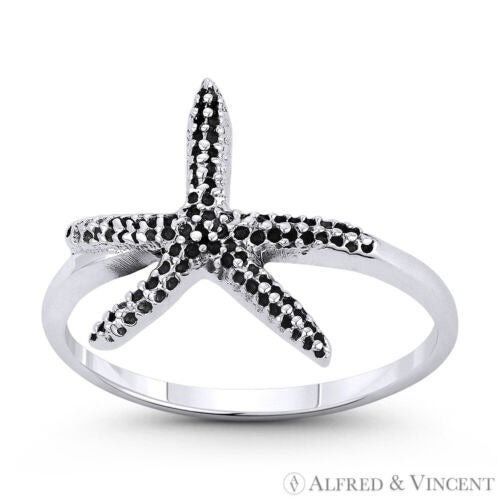 Other Starfish Animal Spirit Charm Ring in 925 Sterling Silver Size ONE SIZE - 1 Preview