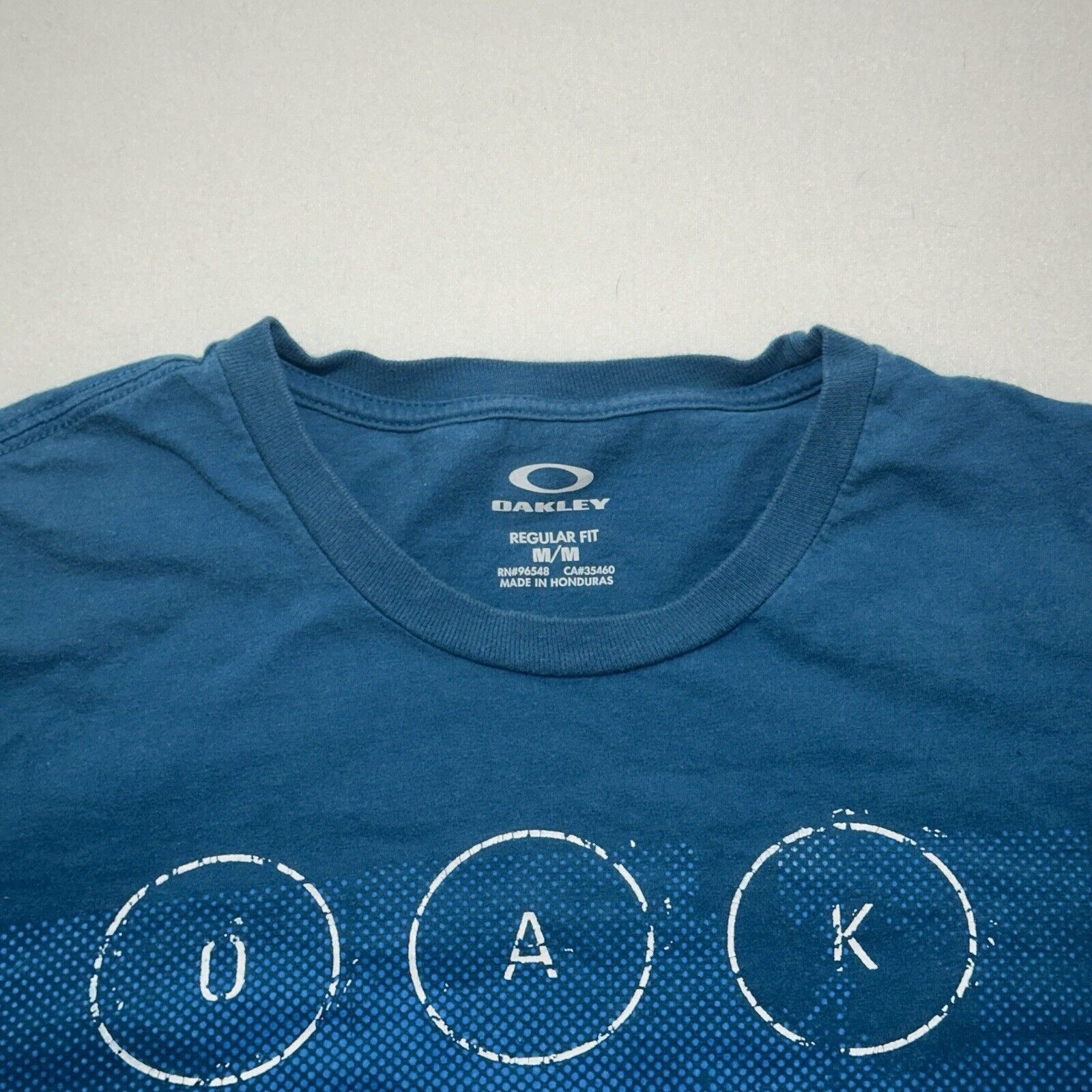 Oakley Oakley Medium Blue Short Sleeve Crewneck Graphic T Shirt Size US M / EU 48-50 / 2 - 3 Thumbnail