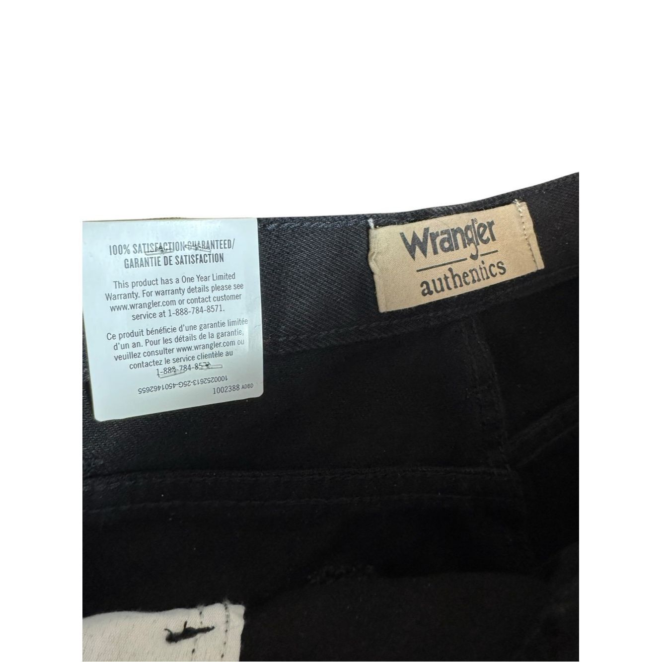 Wrangler NWT New Wrangler Authentics Regular Fit Jeans 10ZM200BK Siz Size US 38 / EU 54 - 4 Thumbnail