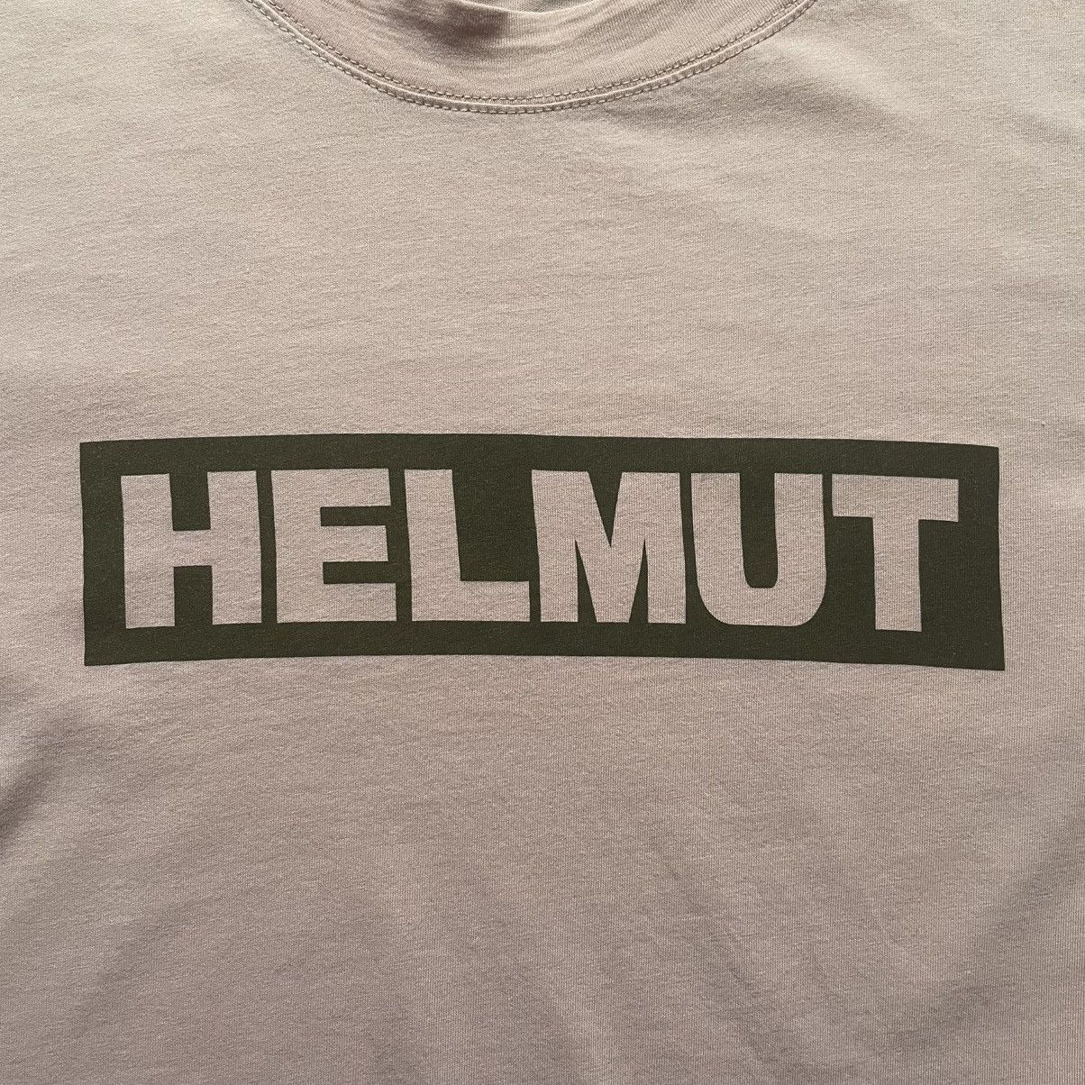 Helmut Lang Helmut Lang Pink Boxy Box Logo T Shirt Size US M / EU 48-50 / 2 - 5 Thumbnail
