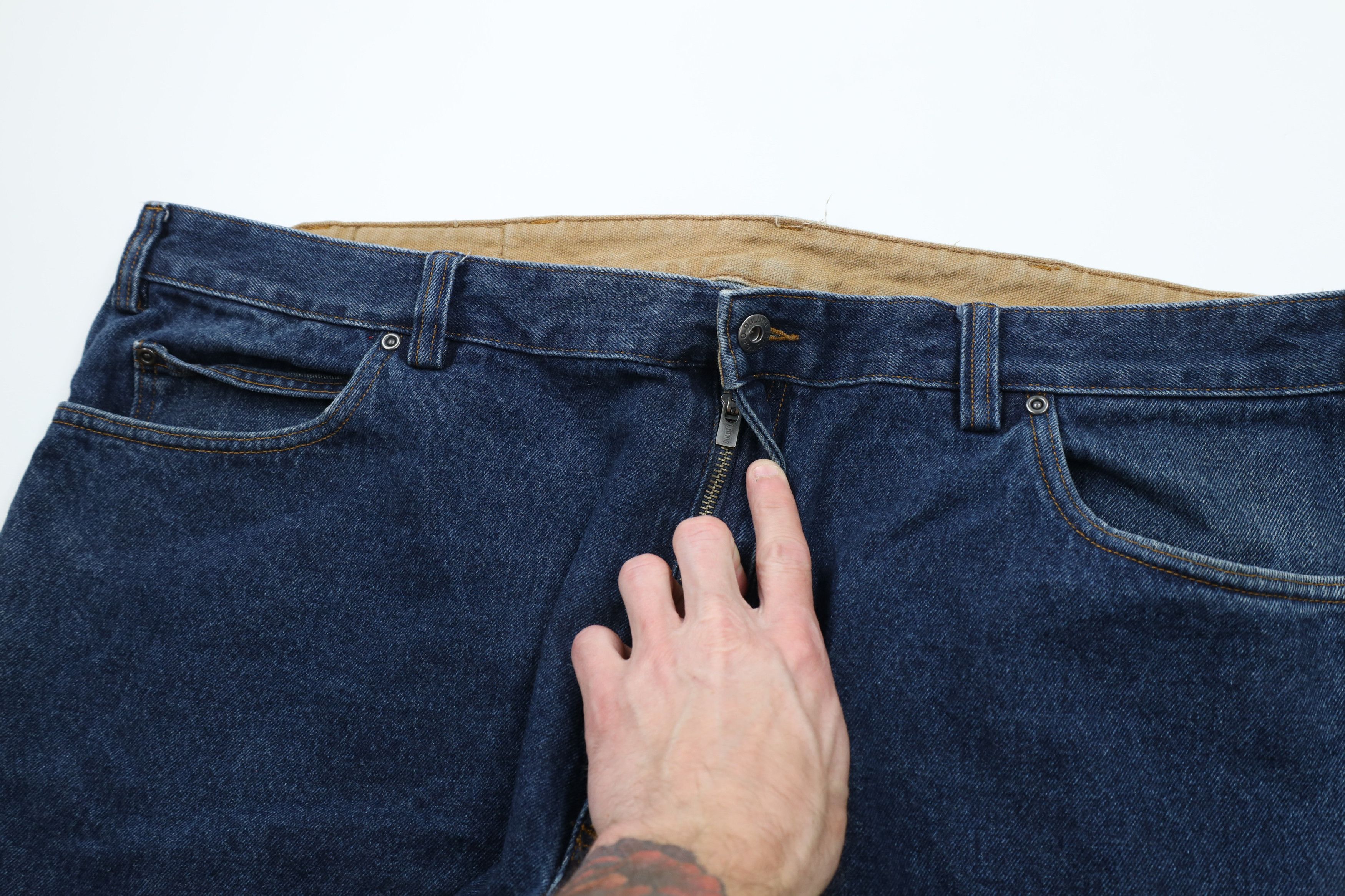 Duluth Trading Company × Vintage Duluth Trading Co Fit Fire Hose 5 Pocket Denim Jeans Blue Size US 44 / EU 60 - 7 Thumbnail
