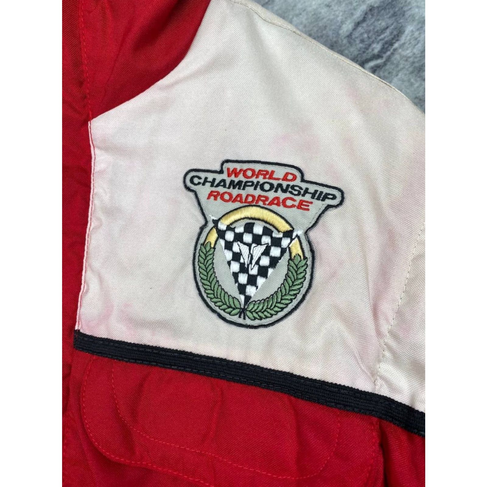 Dainese VINTAGE Dainese World Champion Racing 2 in 1 Bomber Jacket Men Size 48 Red Shirt Jacket Mens Regular 60 68 55 65 Size US M / EU 48-50 / 2 - 6 Thumbnail