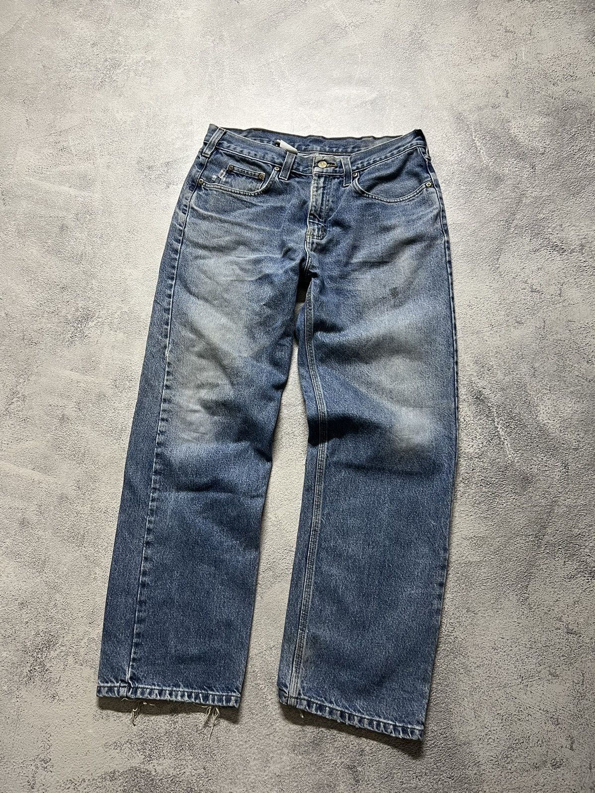 Carhartt Vintage Y2K Carhartt Denim Jeans 90’s Size US 34 / EU 50 - 7 Thumbnail