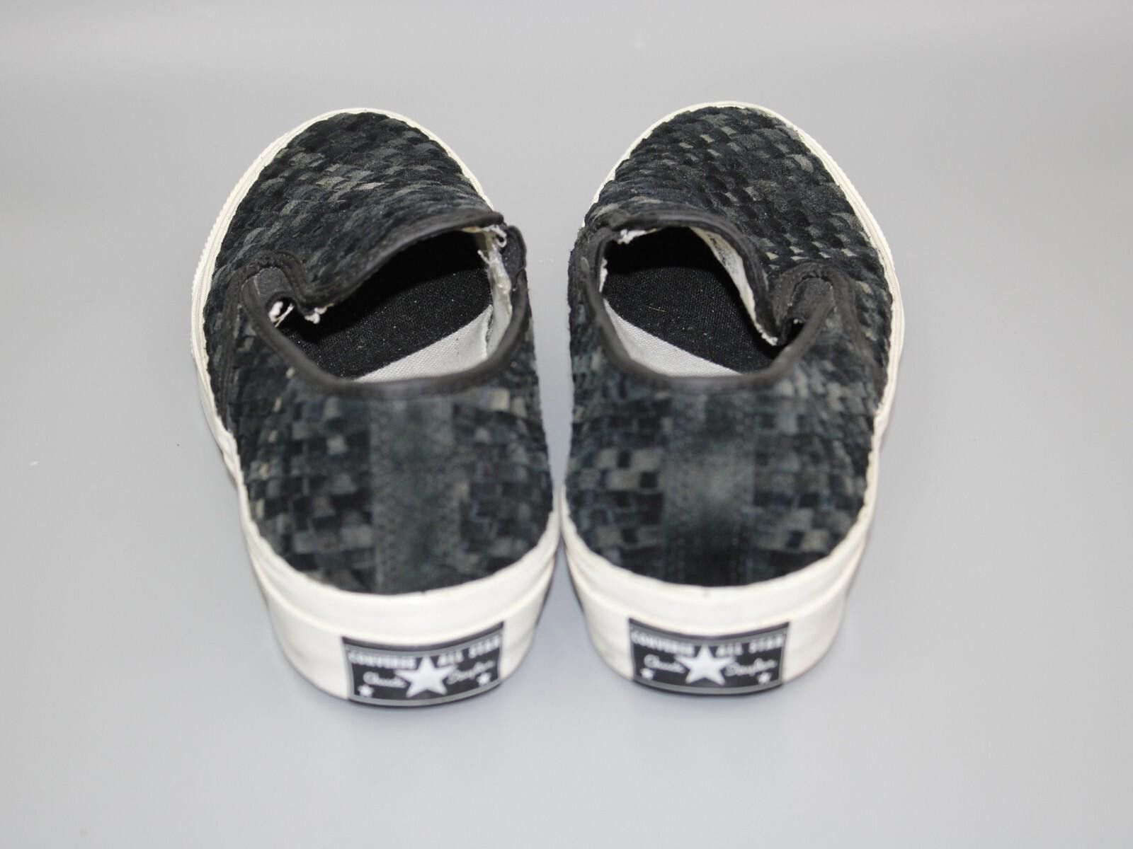 Converse Converse Deck Chuck Taylor Woven Sude Black Slippers Size US 9 / IT 39 - 2 Thumbnail