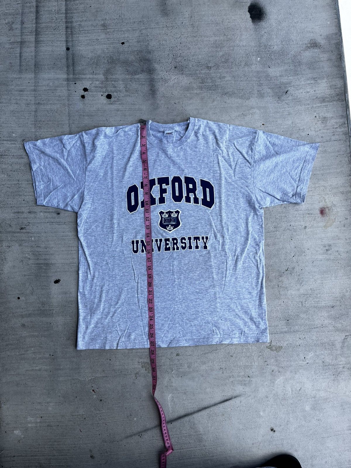 Fruit Of The Loom × Vintage Oxford University Crest Tee – Fruit of the Loom XL Size US XL / EU 56 / 4 - 4 Thumbnail