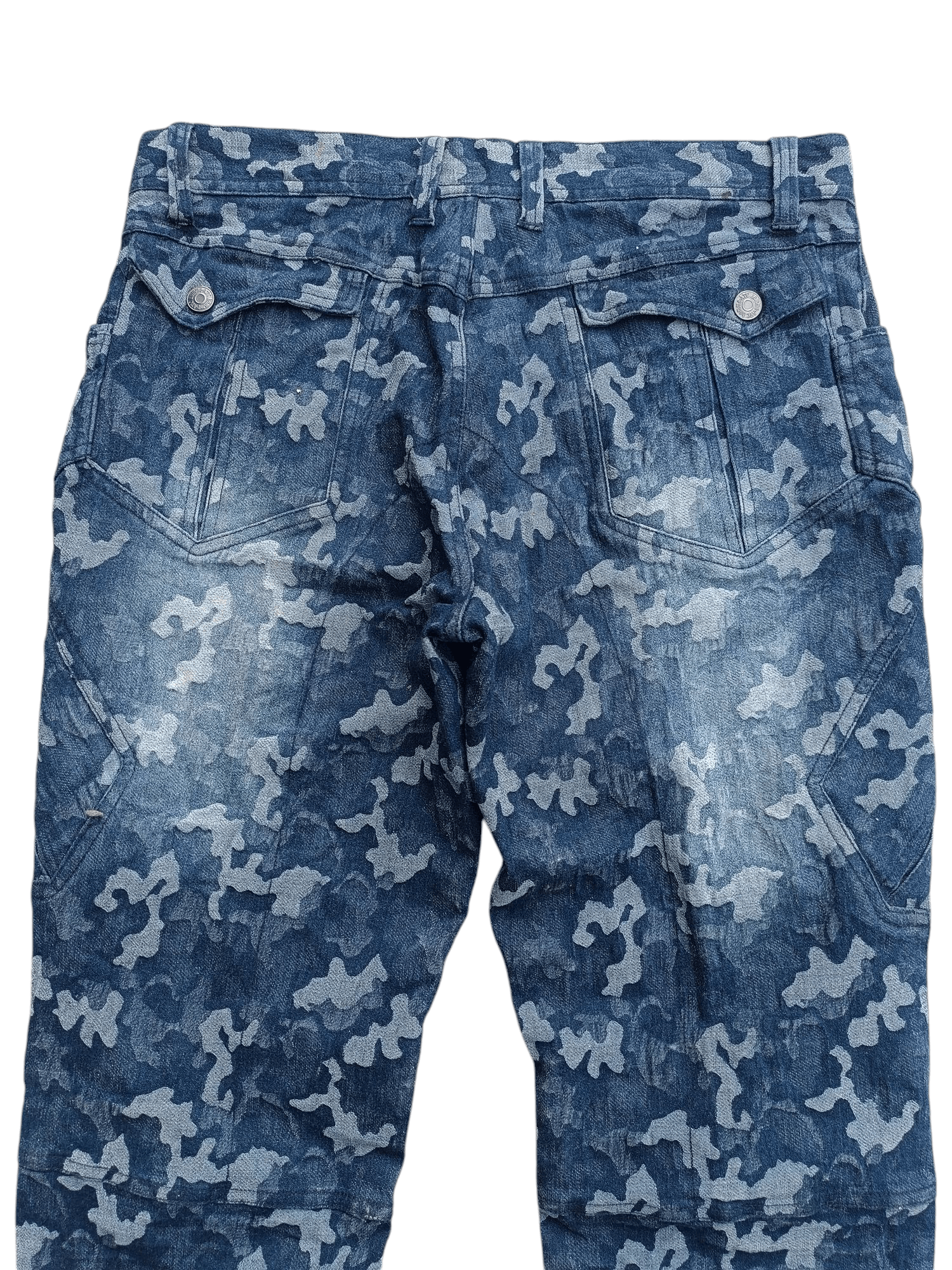 In The Attic × Japanese Brand RARE Japanese Brand In The Attic Camo Multi Pocket Pant E223 Size US 33 - 5 Thumbnail