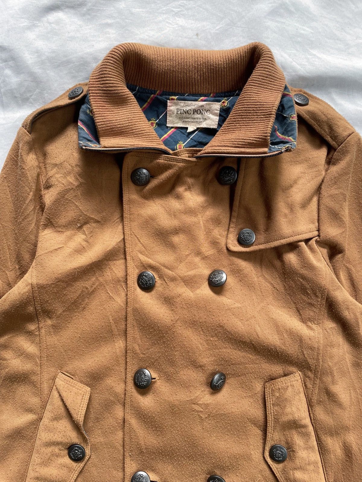 Yasuyuki Ishii JAPANESE PINC PONC CASUAL ZIP JACKET Size US M / EU 48-50 / 2 - 6 Thumbnail