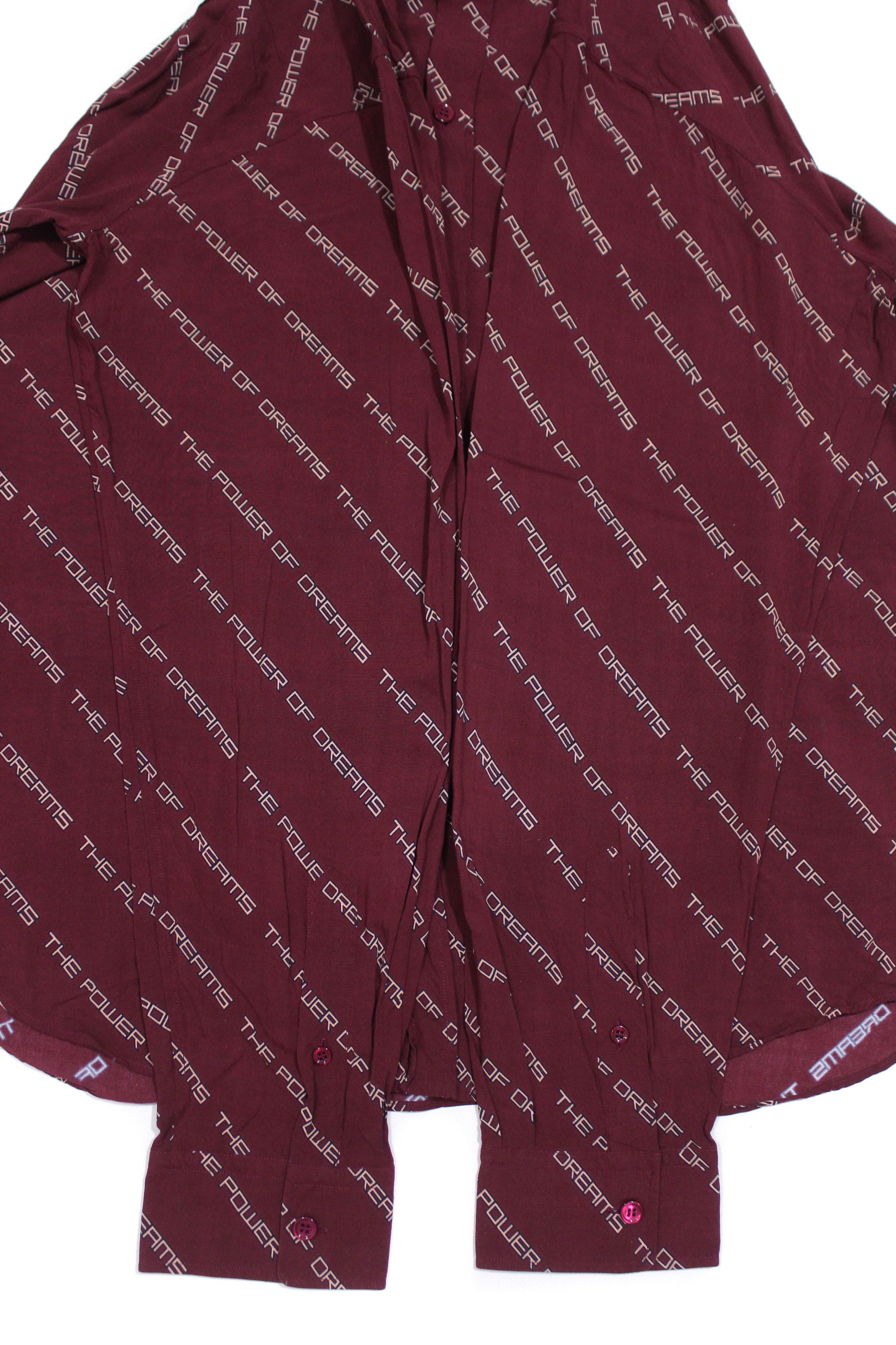 Balenciaga 2017 "Power Of Dreams" Monogram Oversize Shirt With Tags Size US M / EU 48-50 / 2 - 6 Thumbnail