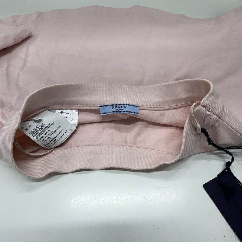 Prada Prada Pink Logo Design Casual Skirt-2506 Size US 42 / EU 58 - 6 Thumbnail