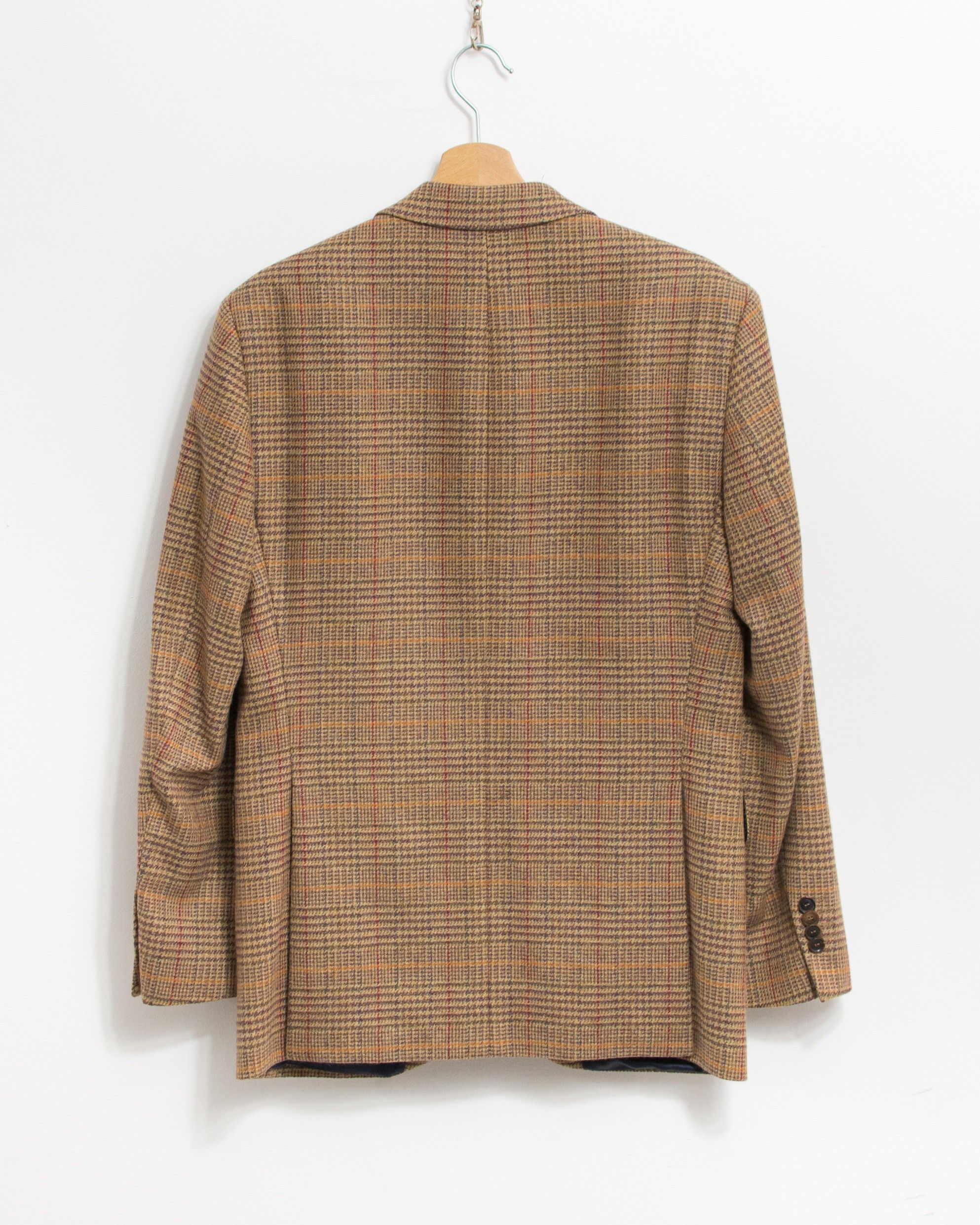 Other SØR x Johnstons Vintage Cashmere Blazer - Plaid Tweed Jacket Size 48R - 6 Thumbnail