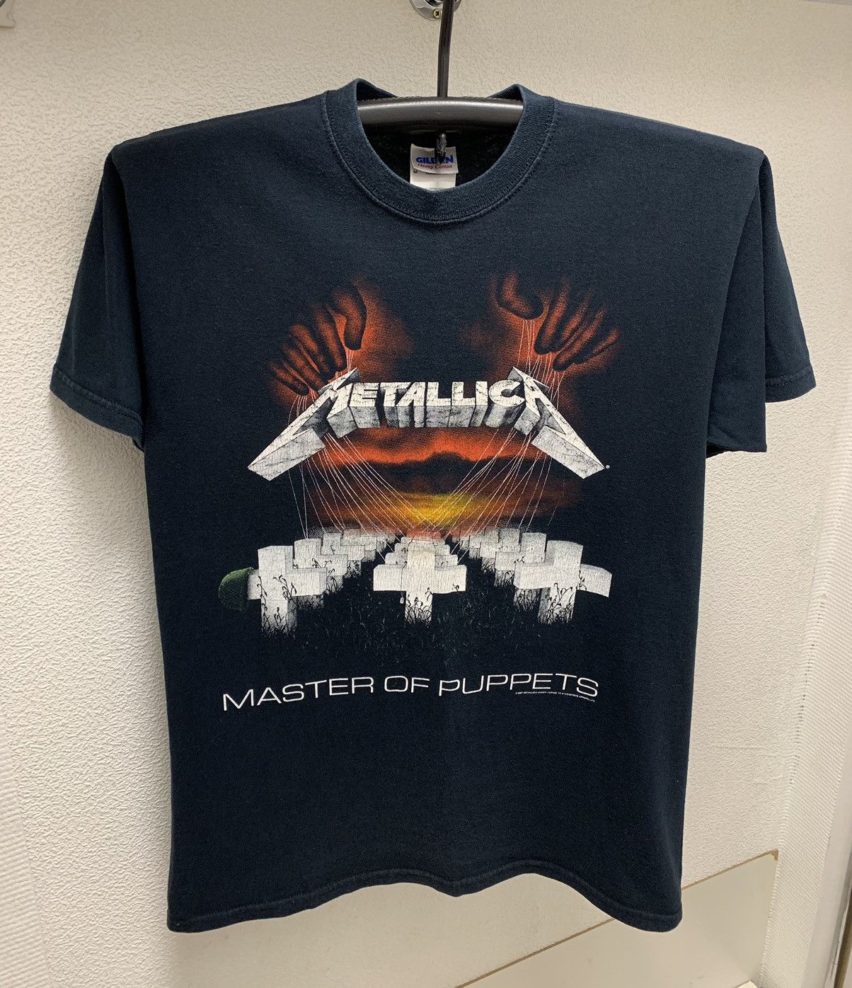 Metallica master of puppets vintage black t-shirt M 2007 sz