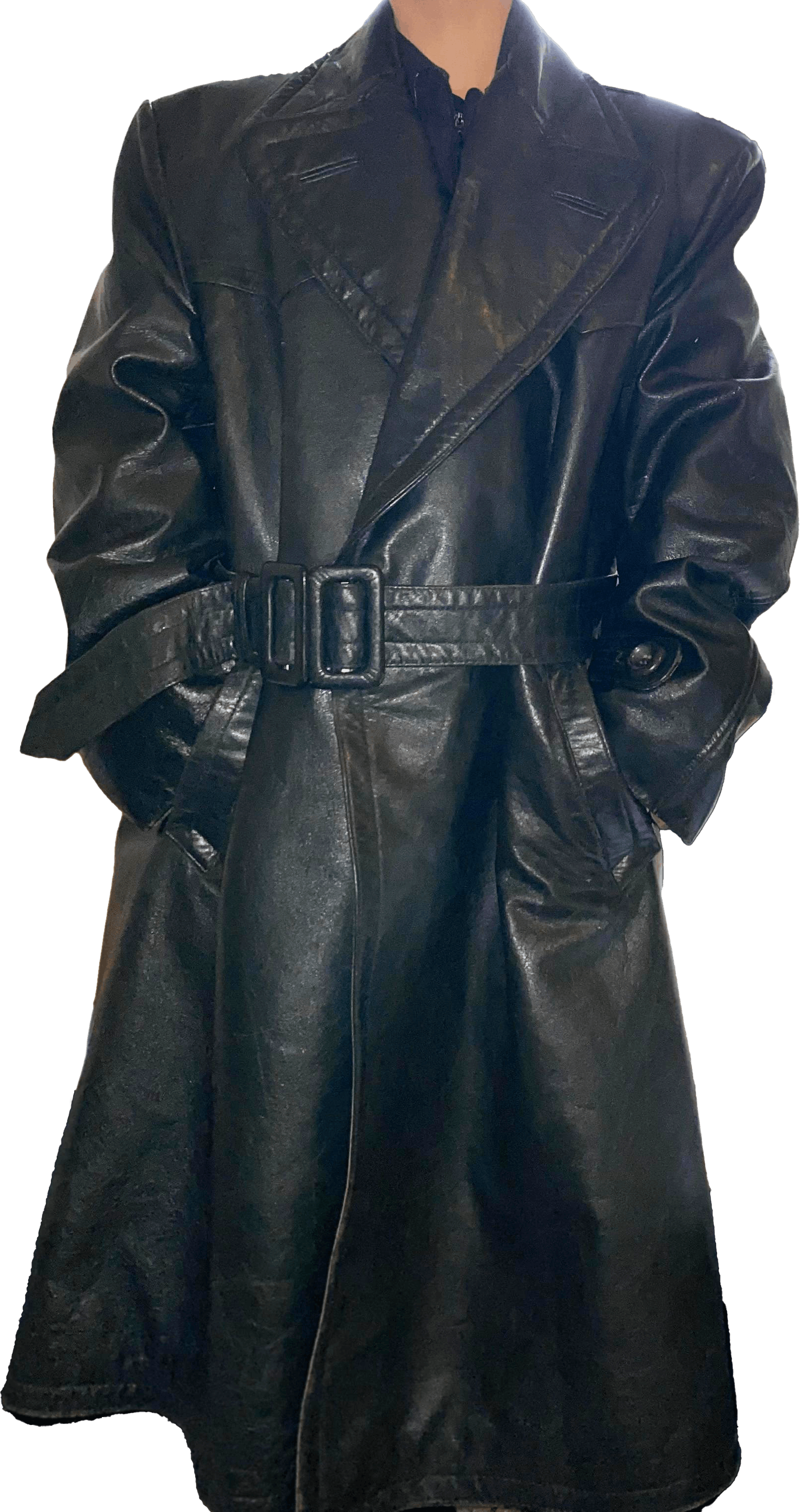 Vintage Vintage Gassner Berlin Leather Coat Size US M / EU 48-50 / 2 - 4 Thumbnail