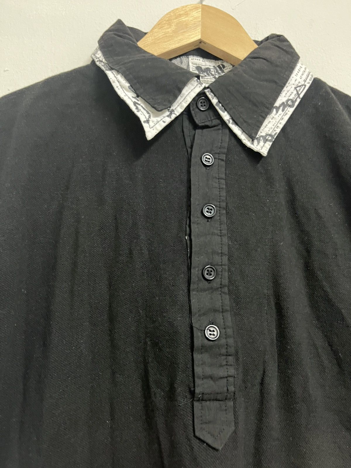 Beaumere 💥Offer💥Beaumere Punk Double Collar Polo Shirts Size US M / EU 48-50 / 2 - 5 Thumbnail