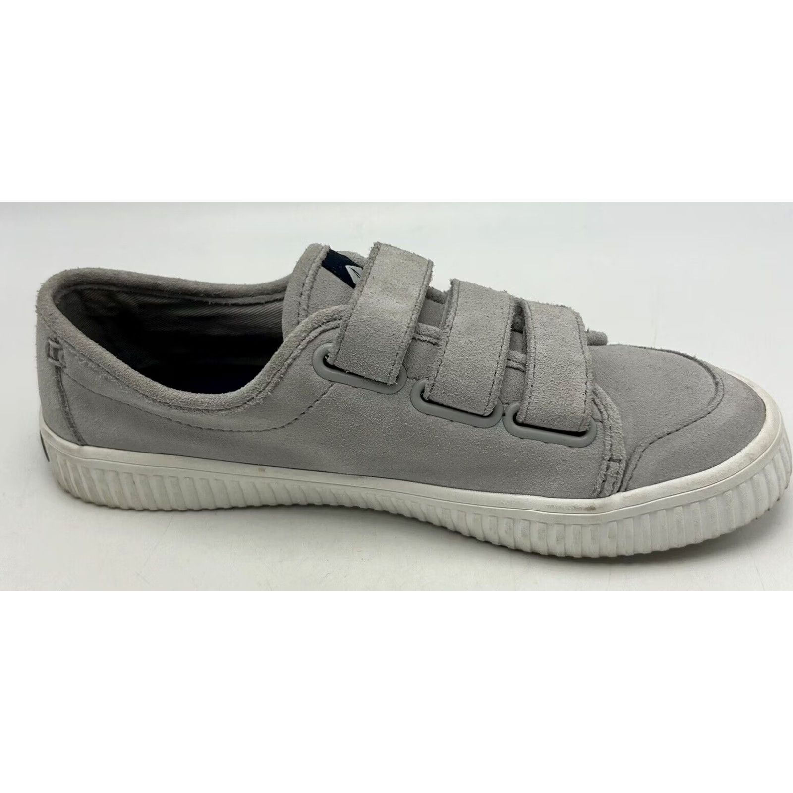 Sperry SPERRY Top Sider Low Womens Shoes Gray Suede Leather Sneakers Size M / US 6-8 / IT 42-44 - 4 Thumbnail