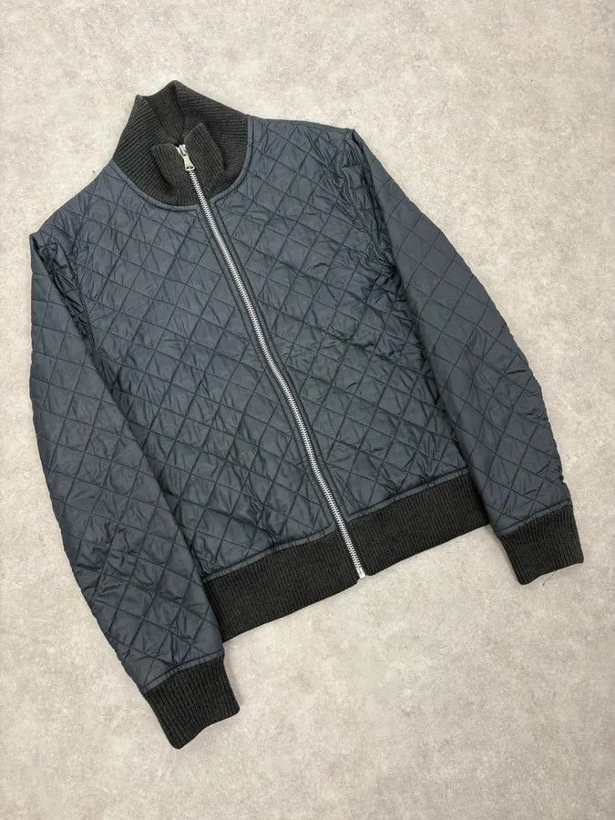 Dolce & Gabbana 2000s Dolce & Gabbana Grey Quilted Puffer Jacket Size US M / EU 48-50 / 2 - 4 Thumbnail